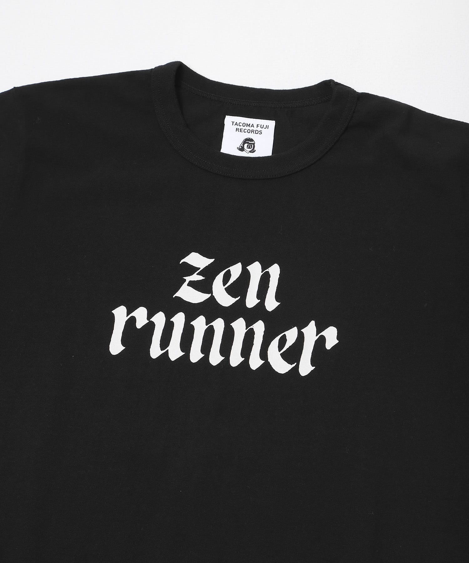 TACOMA FUJI RECORDS　ZEN RUNNER T-SHIRTS BLACK M