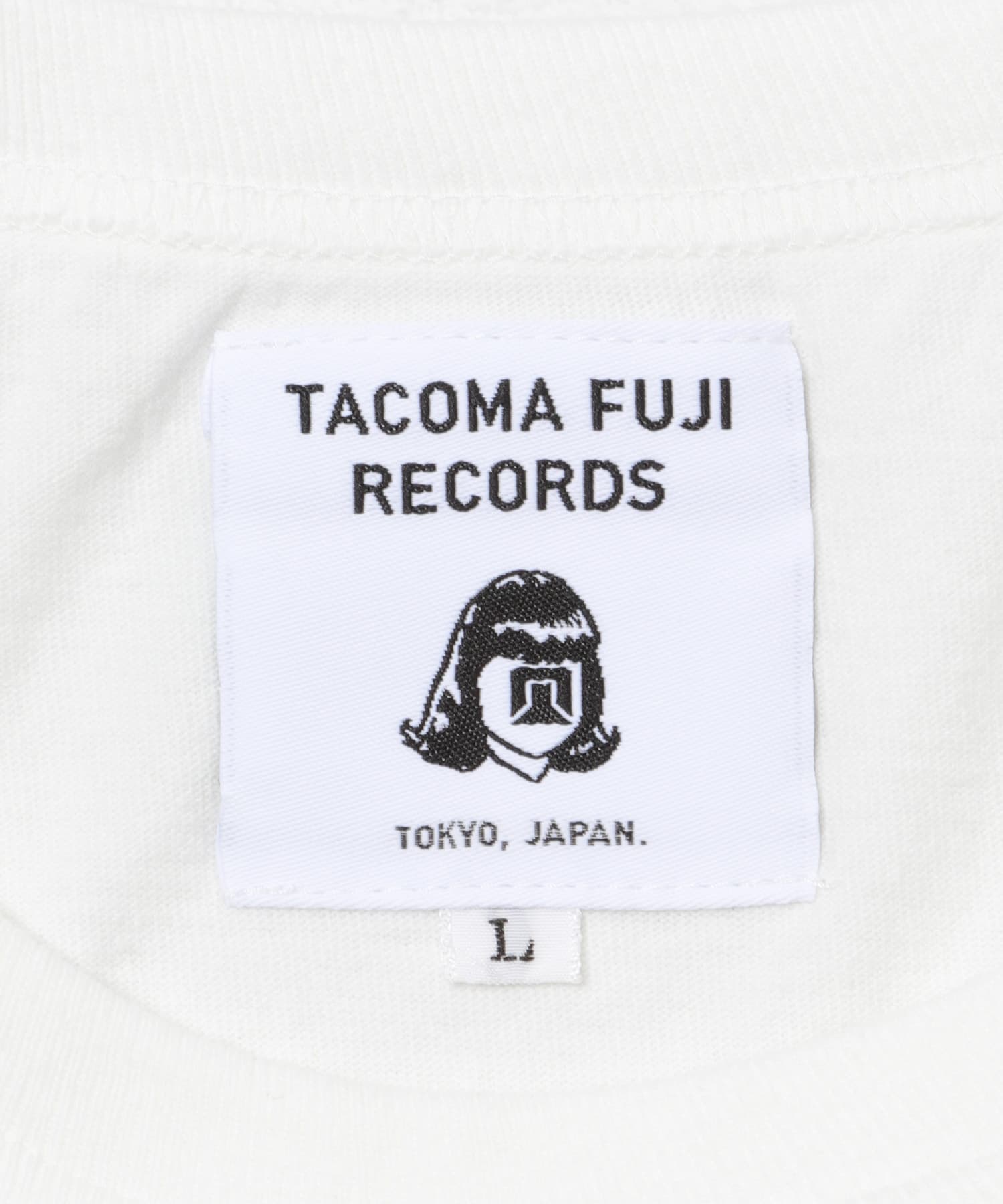 TACOMA FUJI RECORDS　TACOMA OF NOISE T-SHIRTS WHITE M
