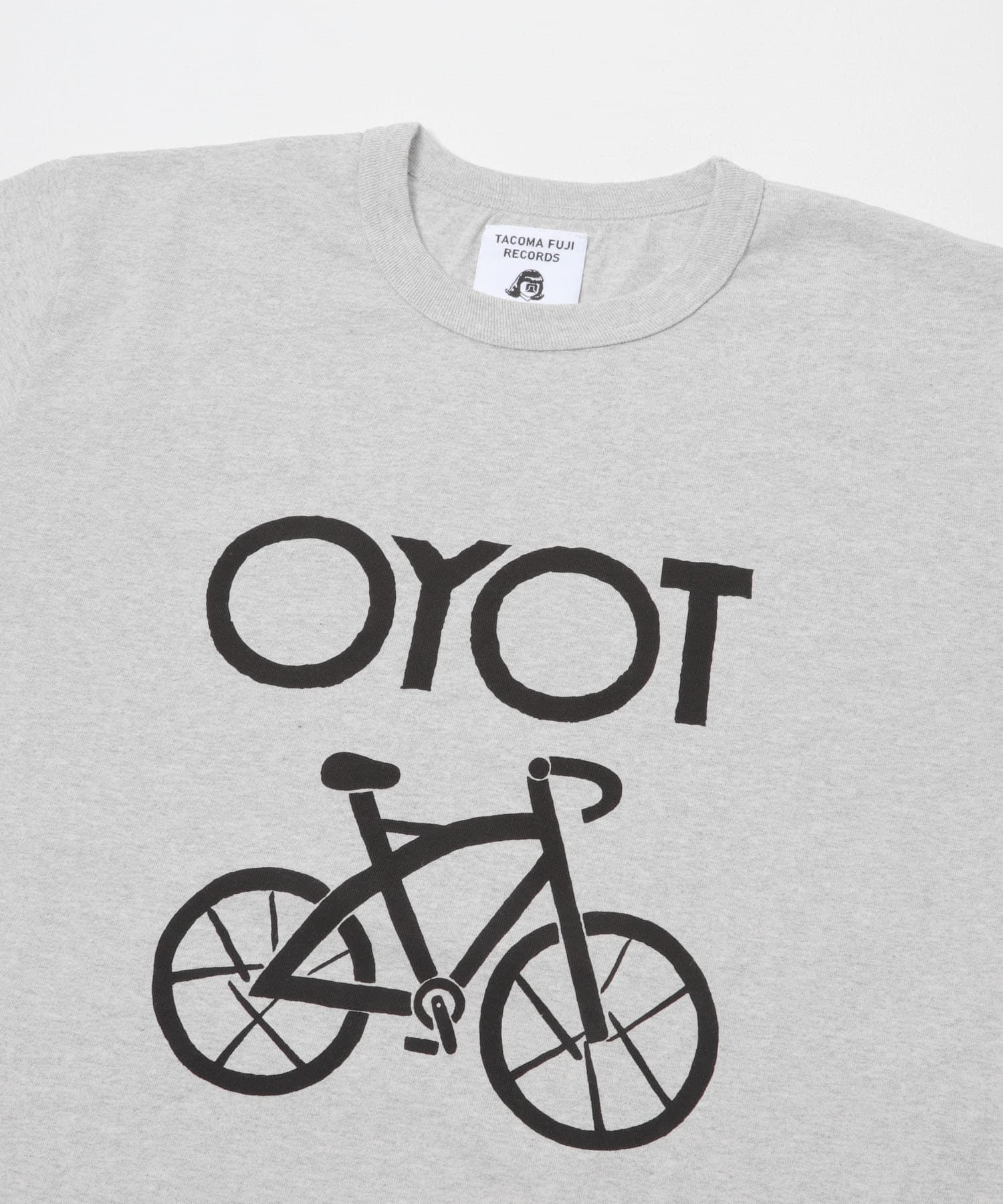 TACOMA FUJI RECORDS　OYOT CYCLERY T-SHIRTS OATMEAL M