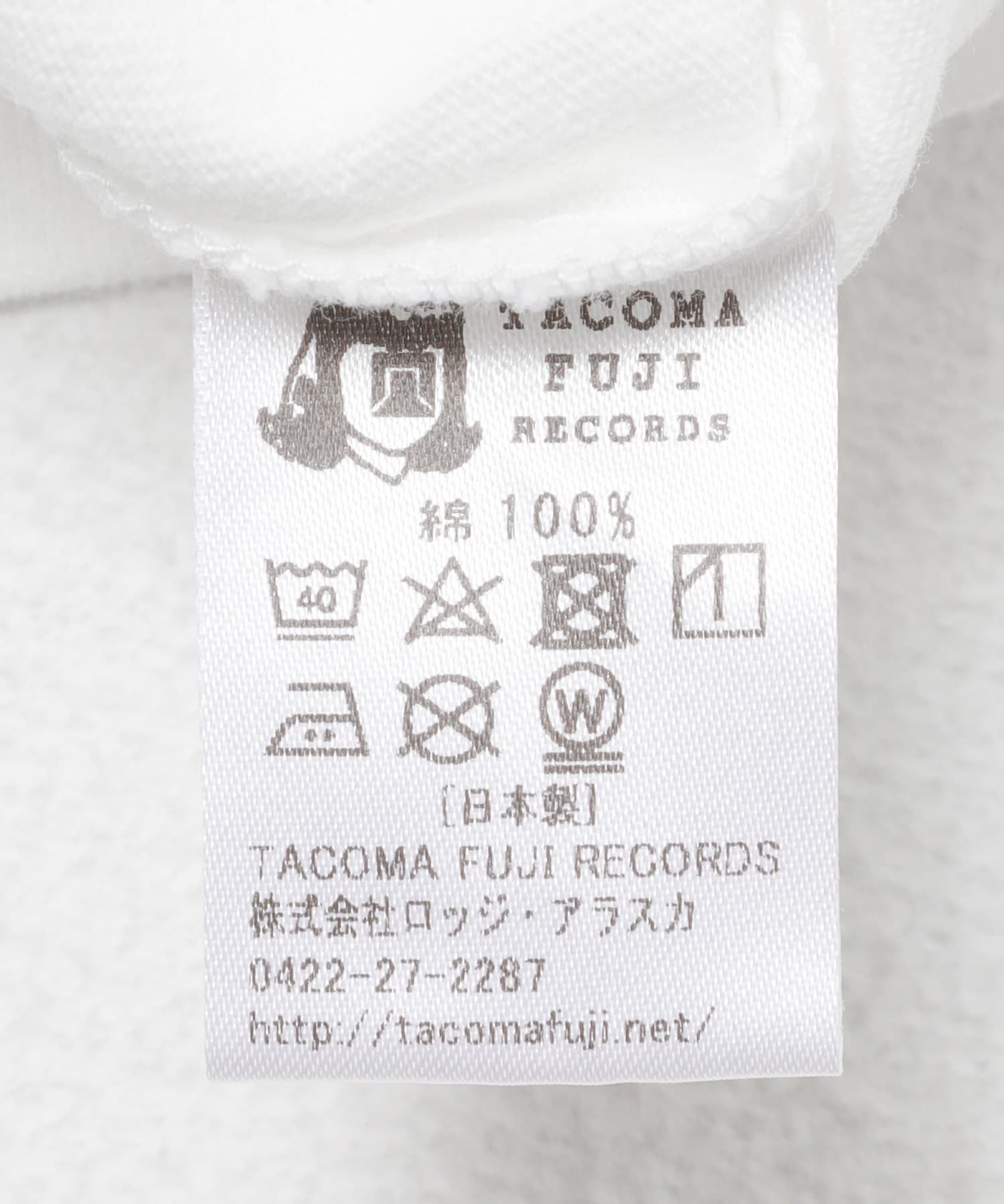 TACOMA FUJI RECORDS OYOT HAIR T-SHIRTS(M WHITE): トップス｜URBAN