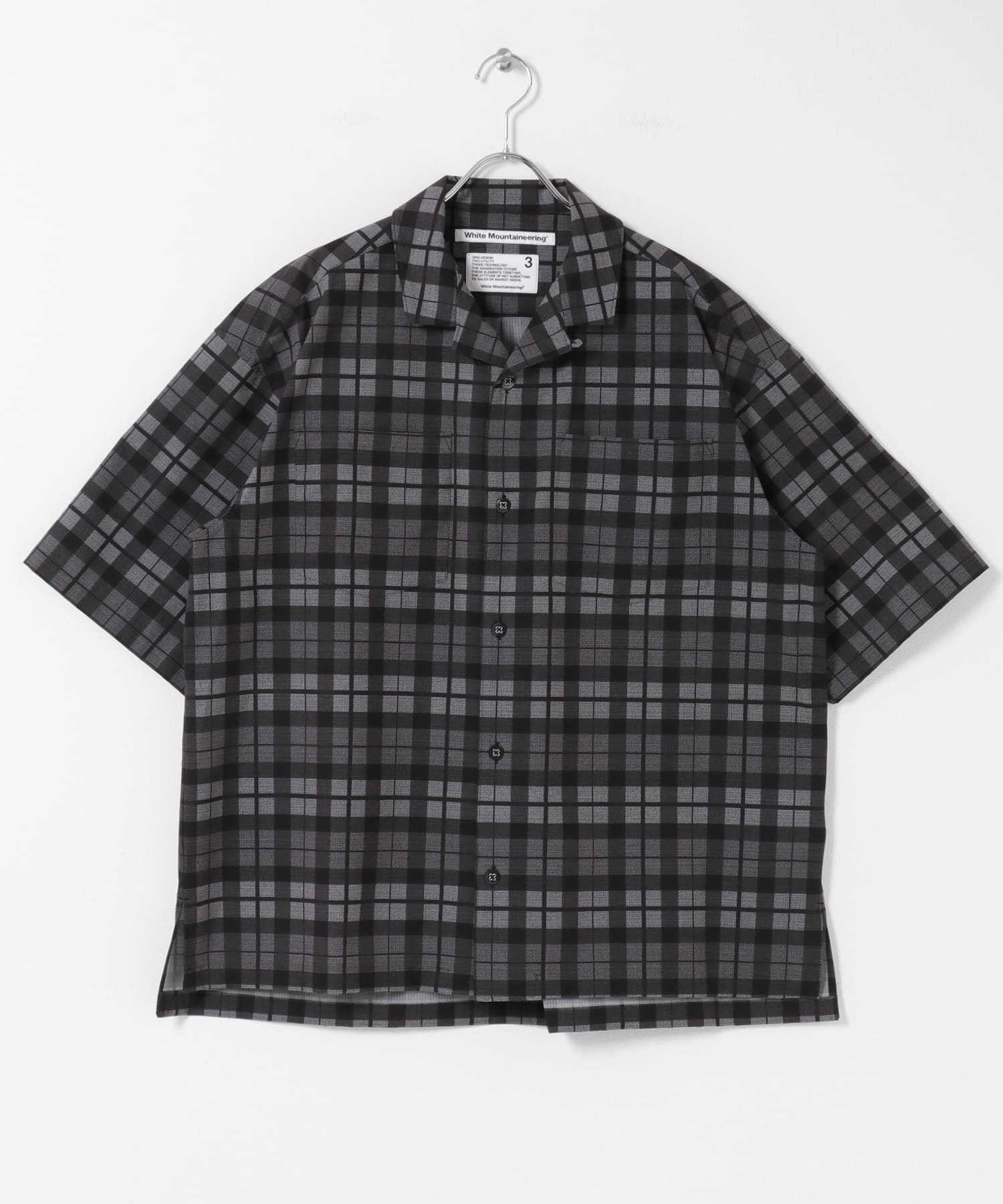 White Mountaineering　MADRAS CHECK OC SHIRTS