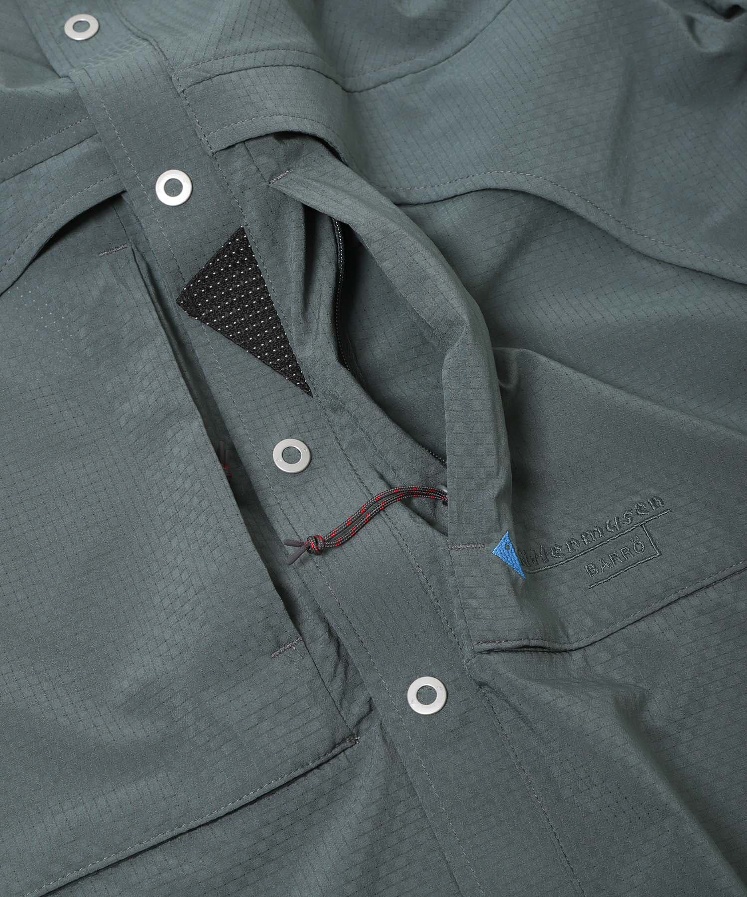 KLATTERMUSEN　BARRO LS SHIRT MS DARK TEAL M