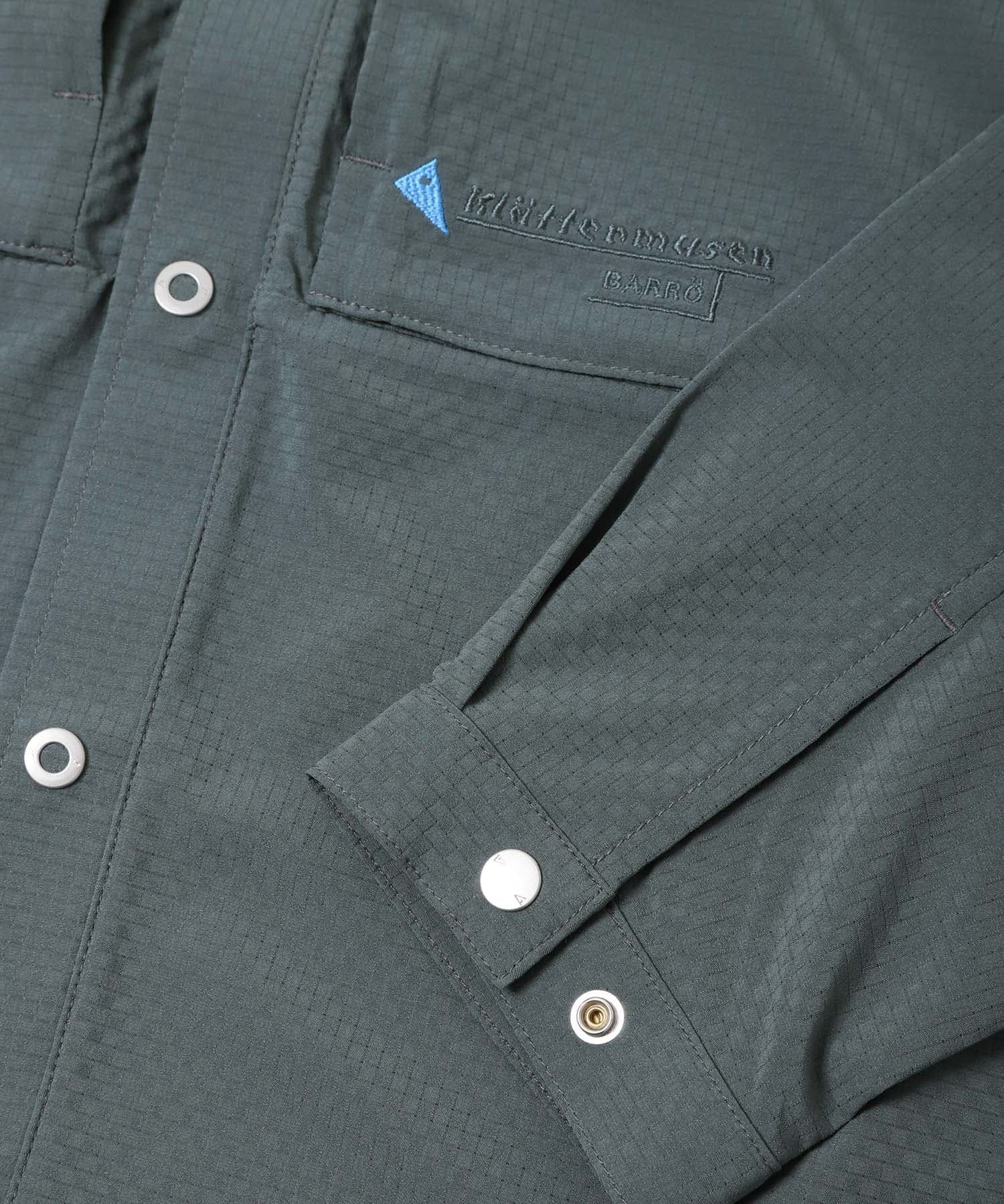 KLATTERMUSEN　BARRO LS SHIRT MS DARK TEAL M