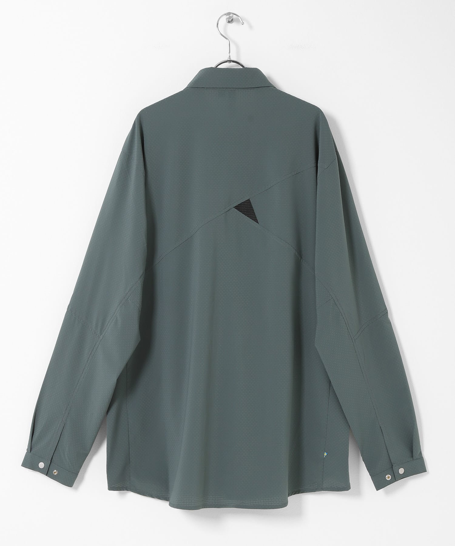 KLATTERMUSEN　BARRO LS SHIRT MS DARK TEAL M