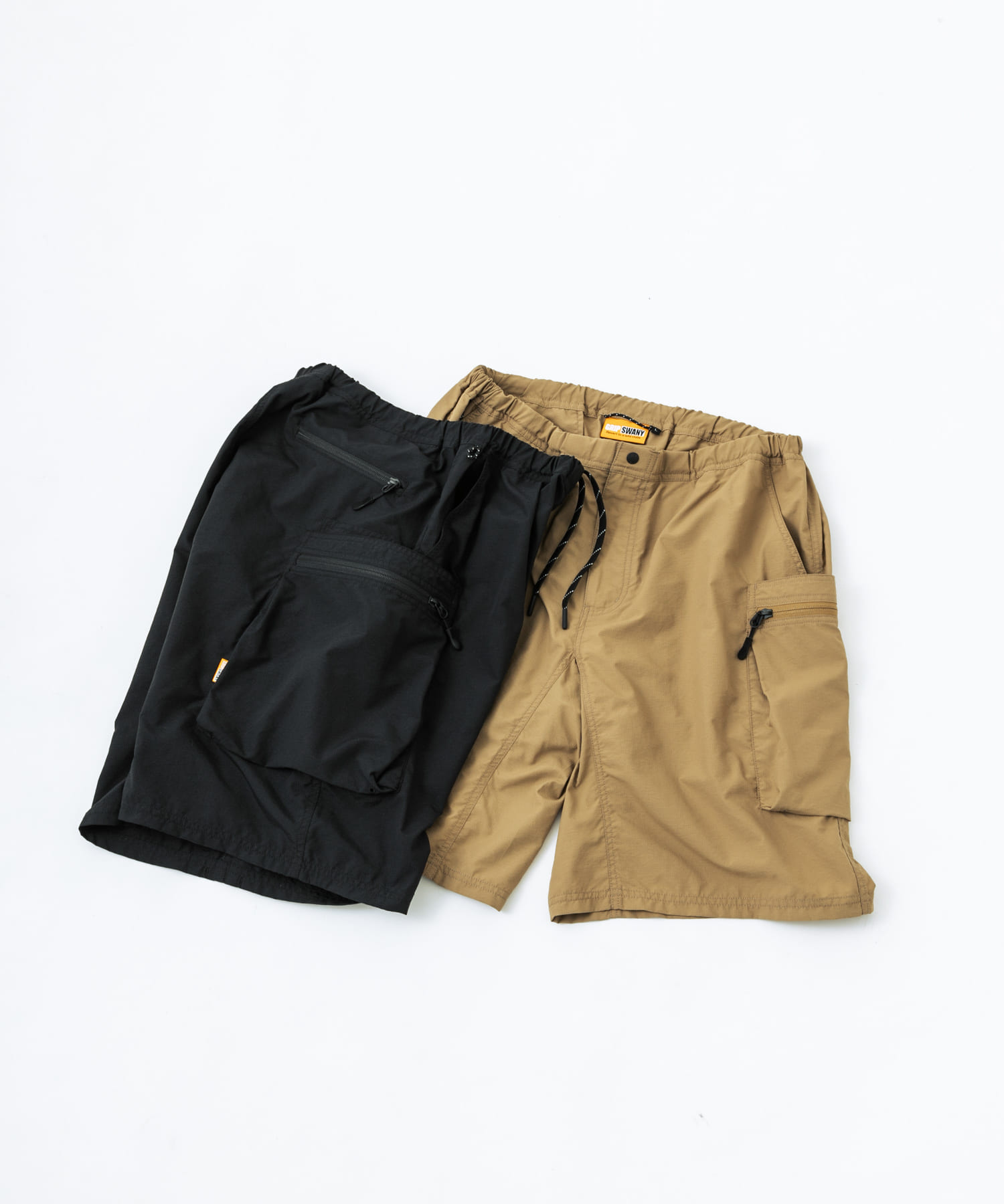 『別注』GRIP SWANY×EKAL　バギーショーツ Beige M