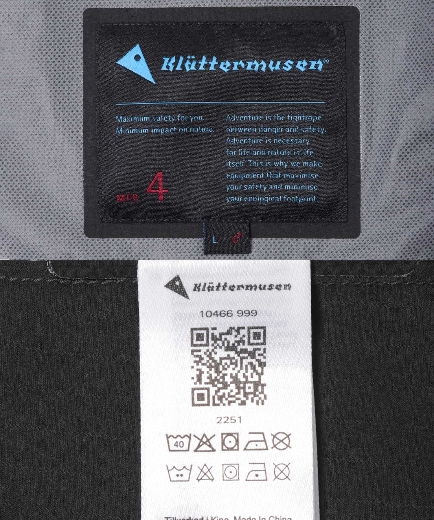 KLATTERMUSEN　VIDRE HOOD JACKET MS BLACK L