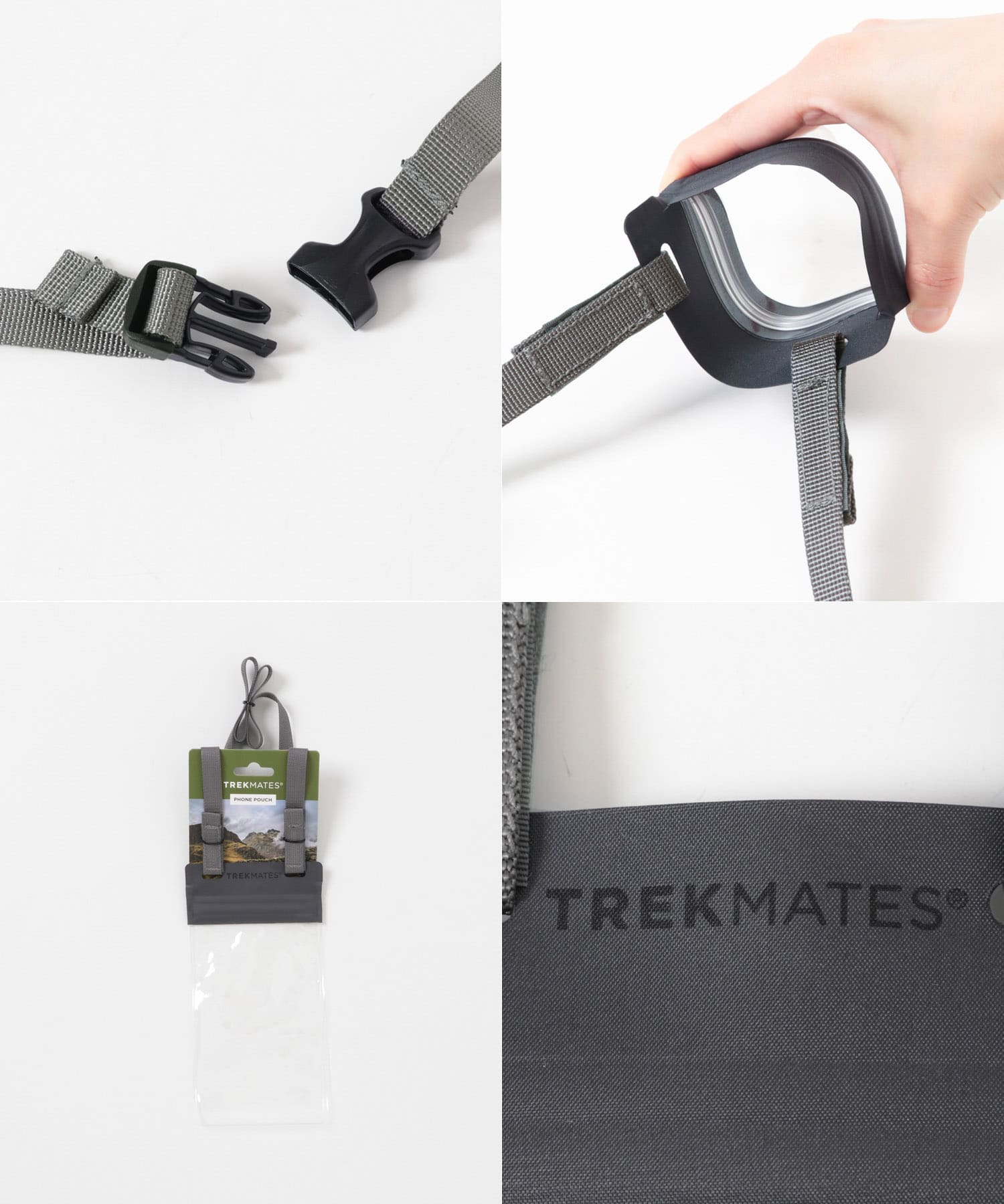 TREK MATES　PHONE POUCH CLEAR One