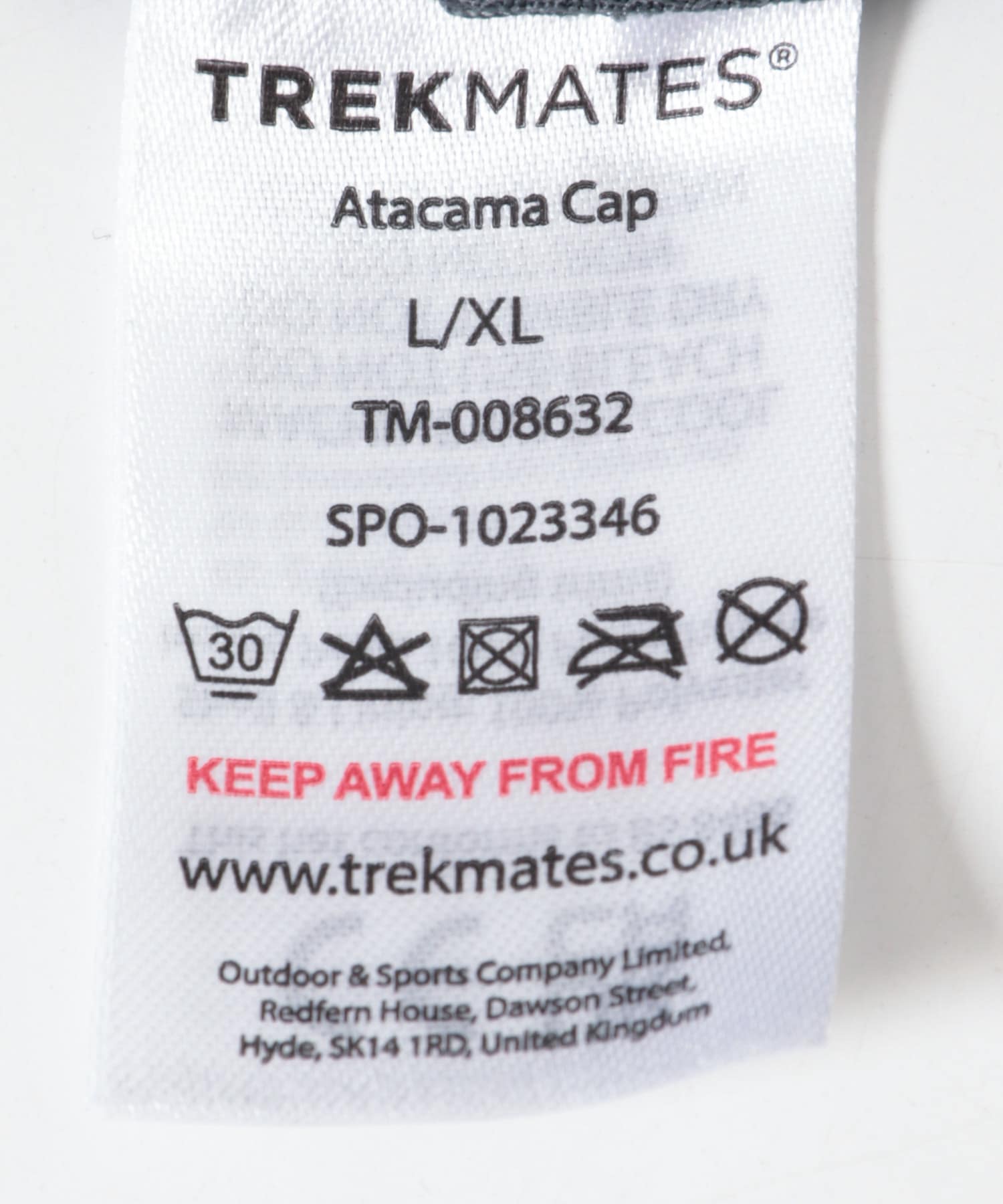 TREK MATES　ATACAMA CAP LT NAVY L/XL