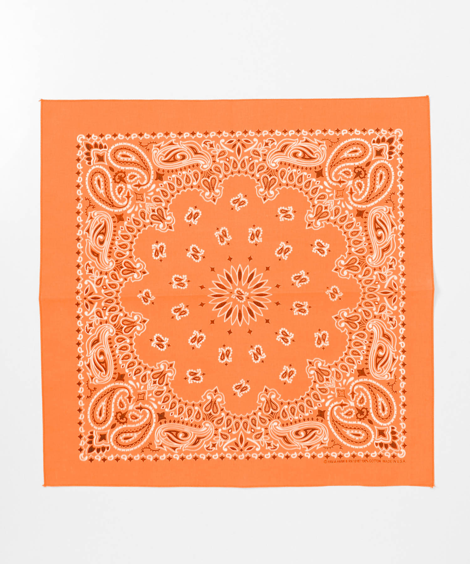 THE BANDANA CO　NEON PAISLEY BANDANA