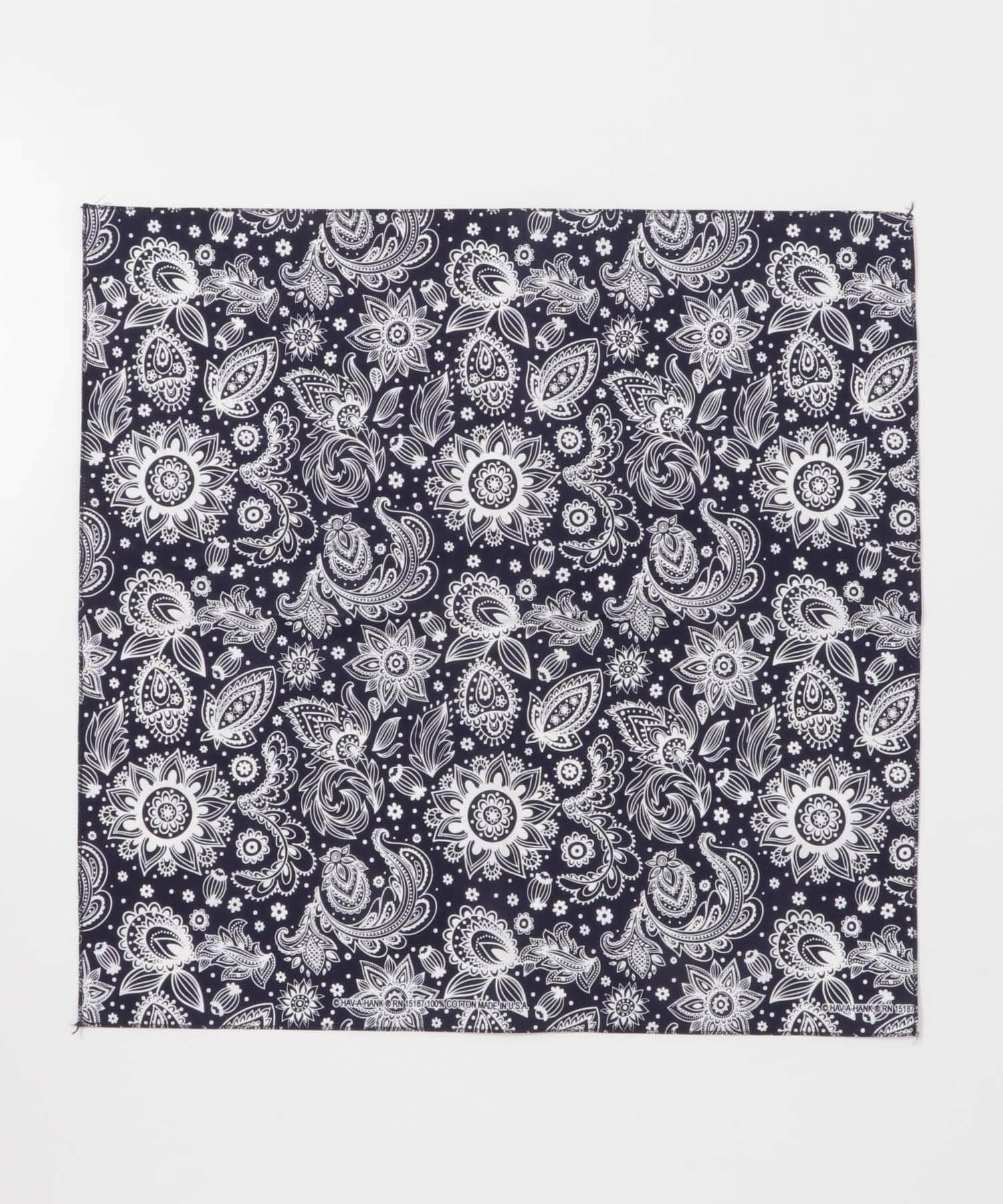THE BANDANA CO　NATURAL PAISLEY BANDANA