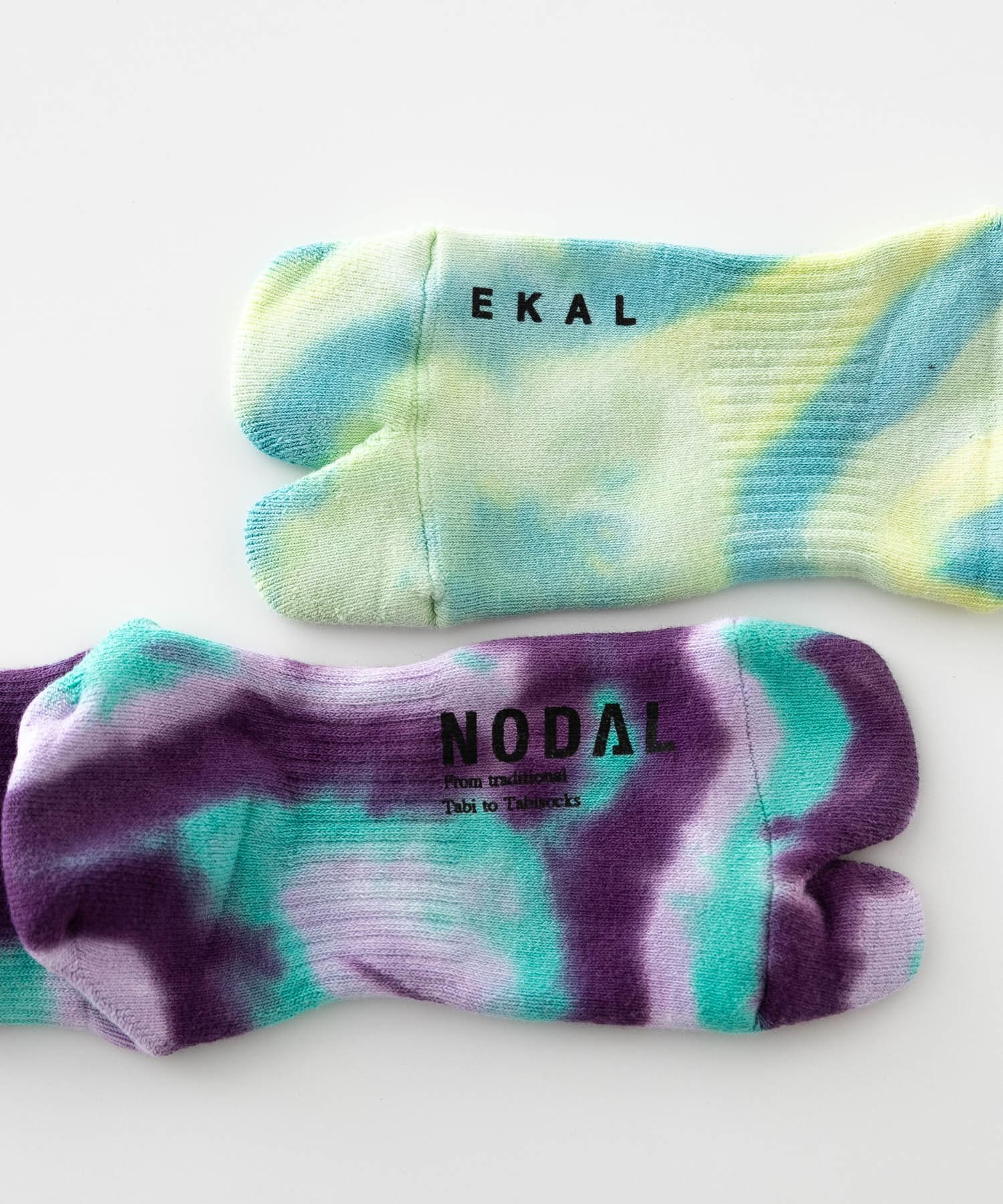『別注』NODAL×EKAL　Tie Dye Socks レイクフラワー One