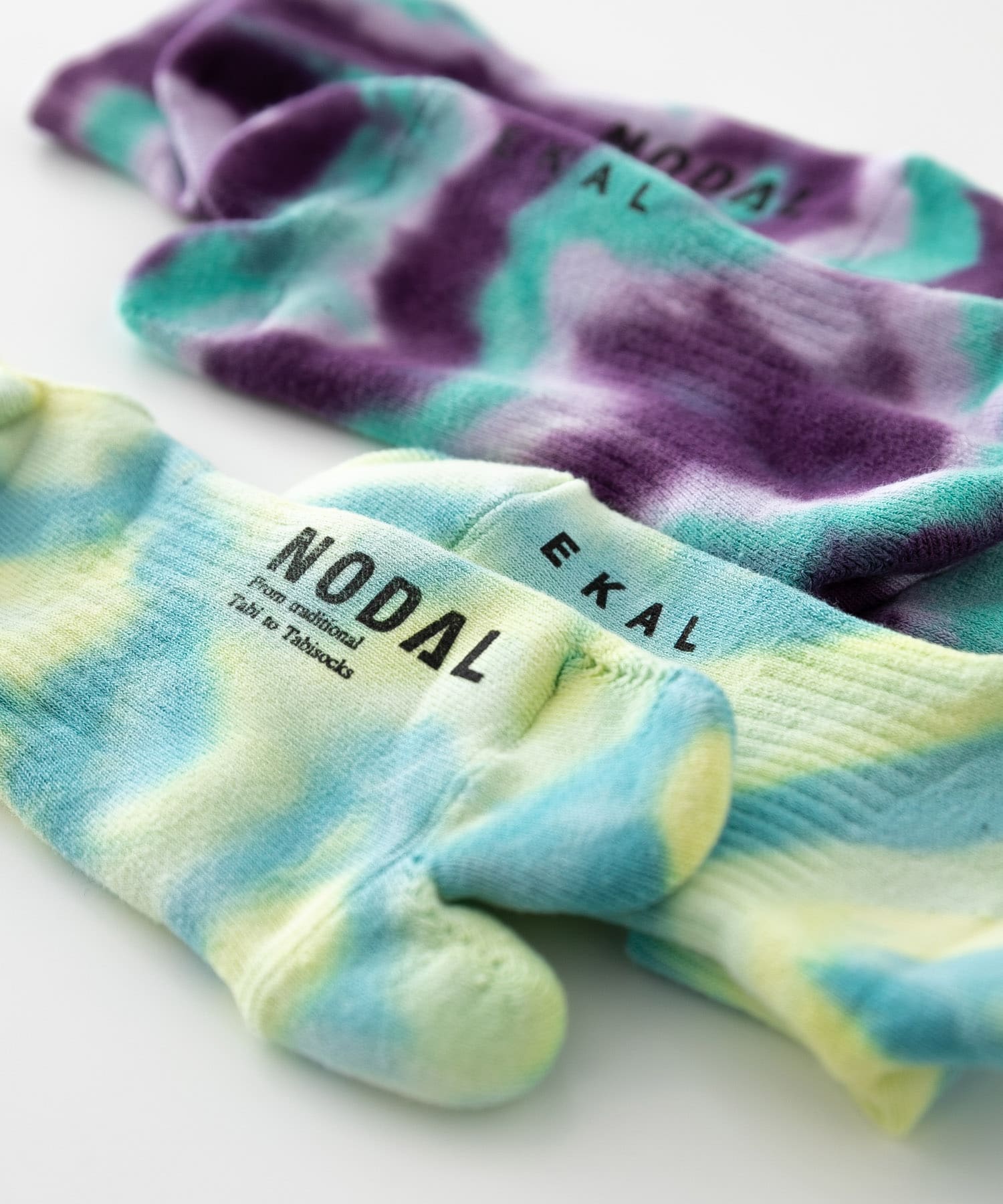 『別注』NODAL×EKAL　Tie Dye Socks レイクサンリーフ One