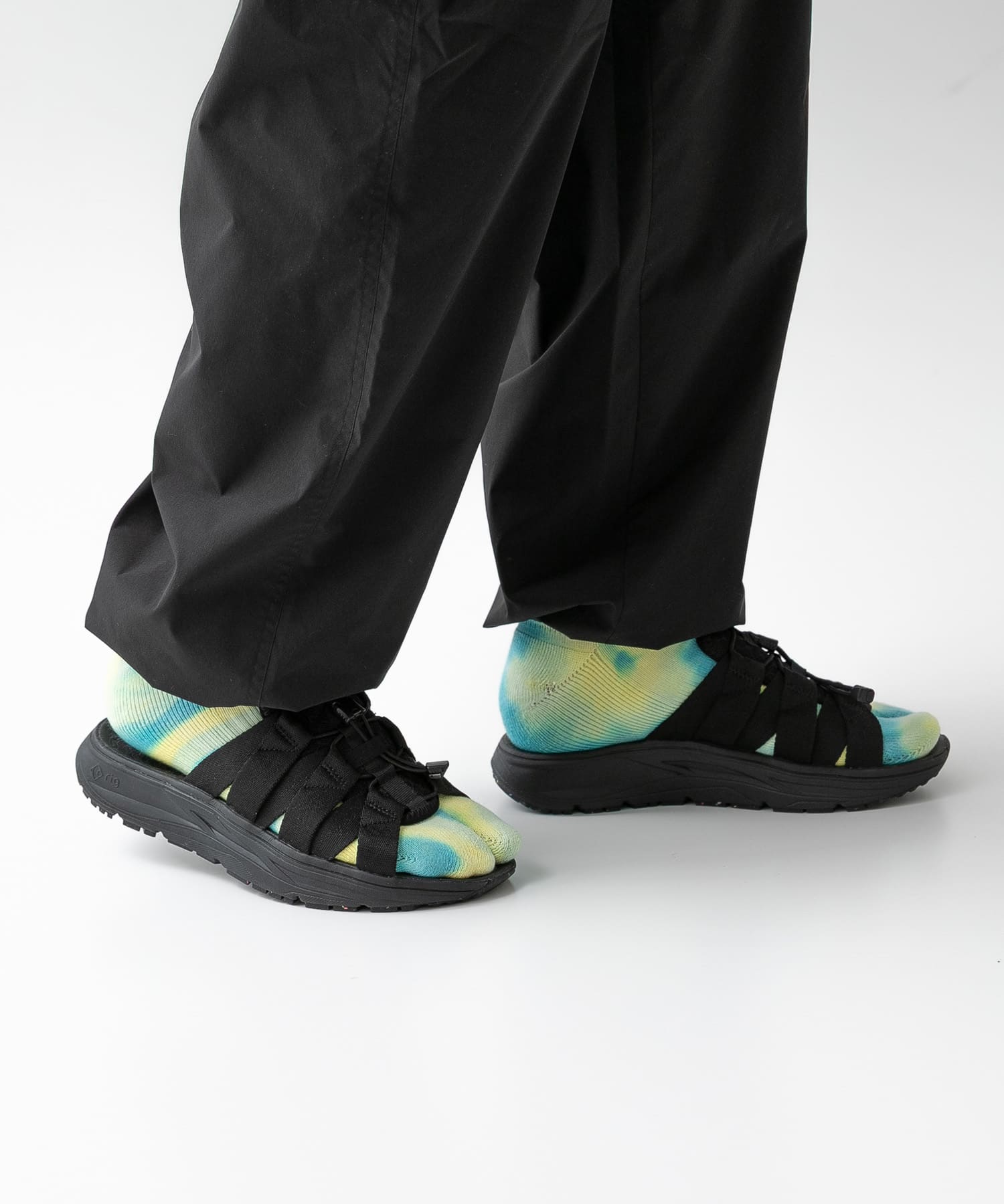 『別注』NODAL×EKAL　Tie Dye Socks レイクサンリーフ One