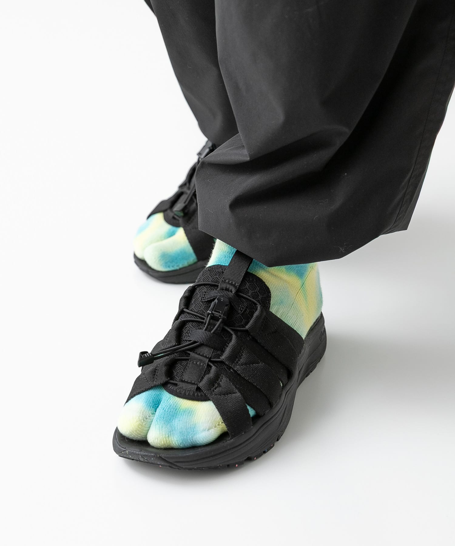 『別注』NODAL×EKAL　Tie Dye Socks レイクサンリーフ One