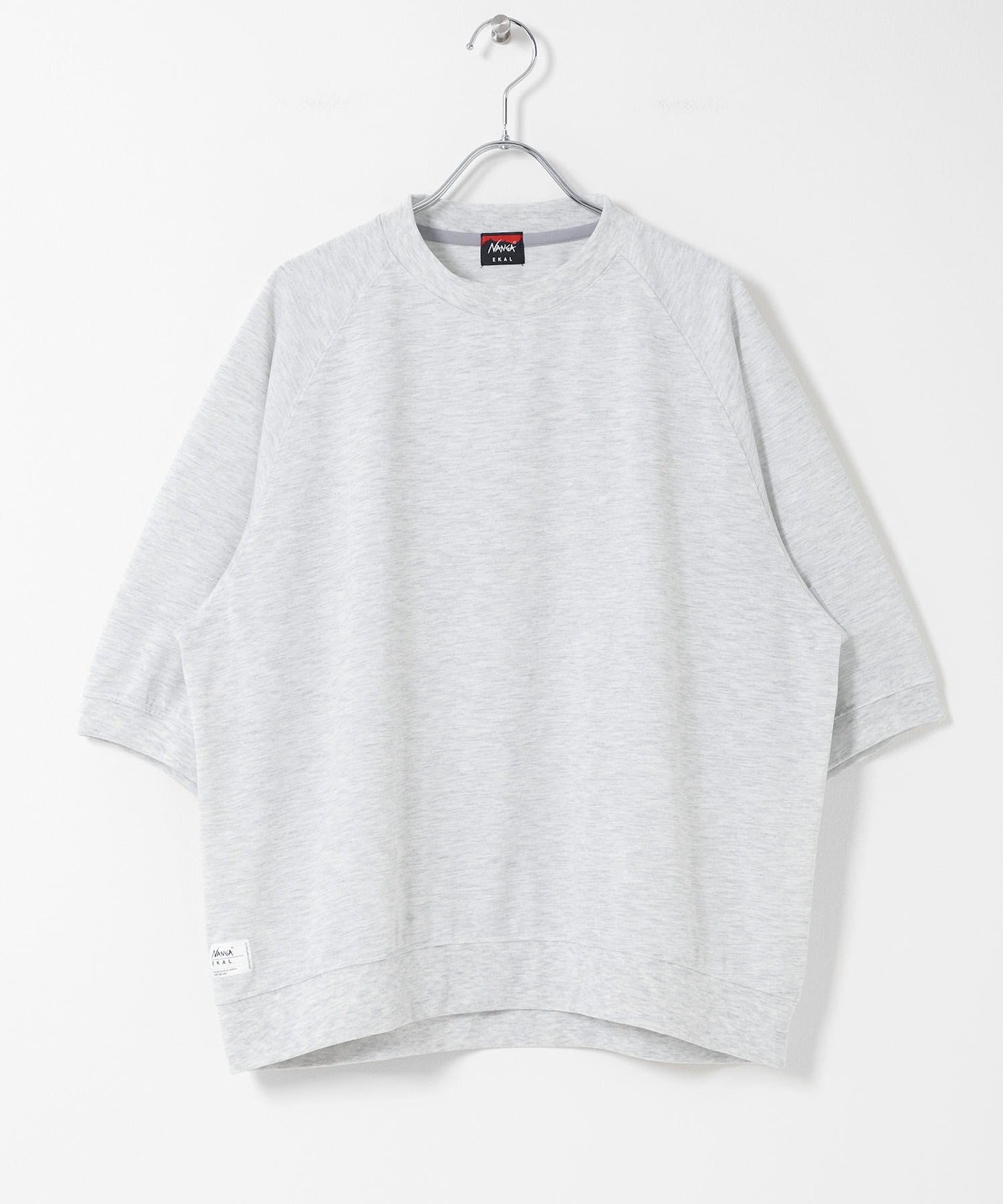『別注』NANGA×EKAL　CAVET-SHIRTS グレー杢 Free