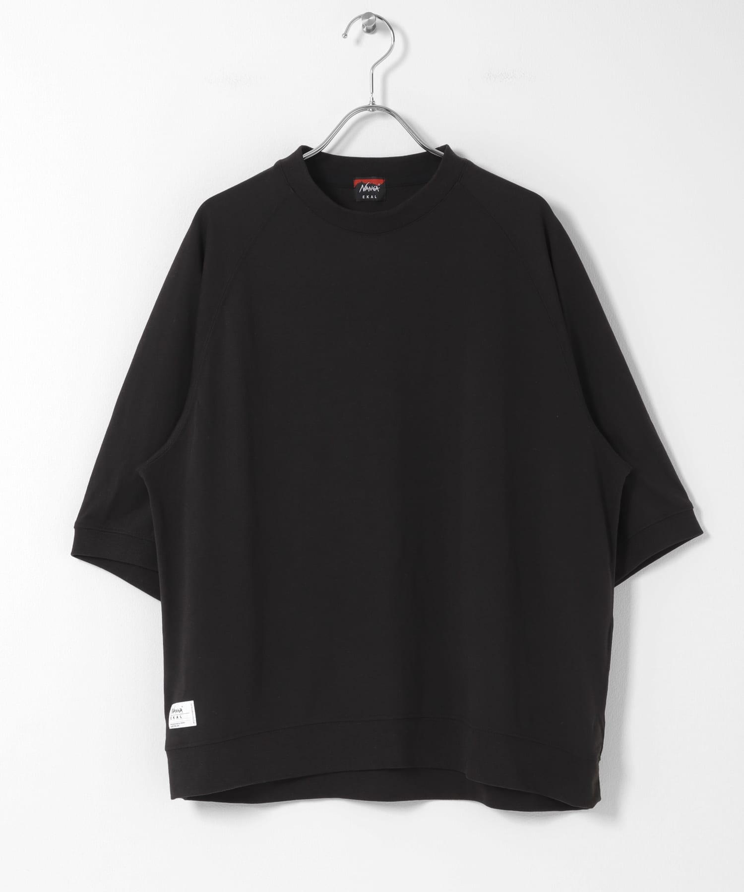 『別注』NANGA×EKAL　CAVET-SHIRTS ブラック Free