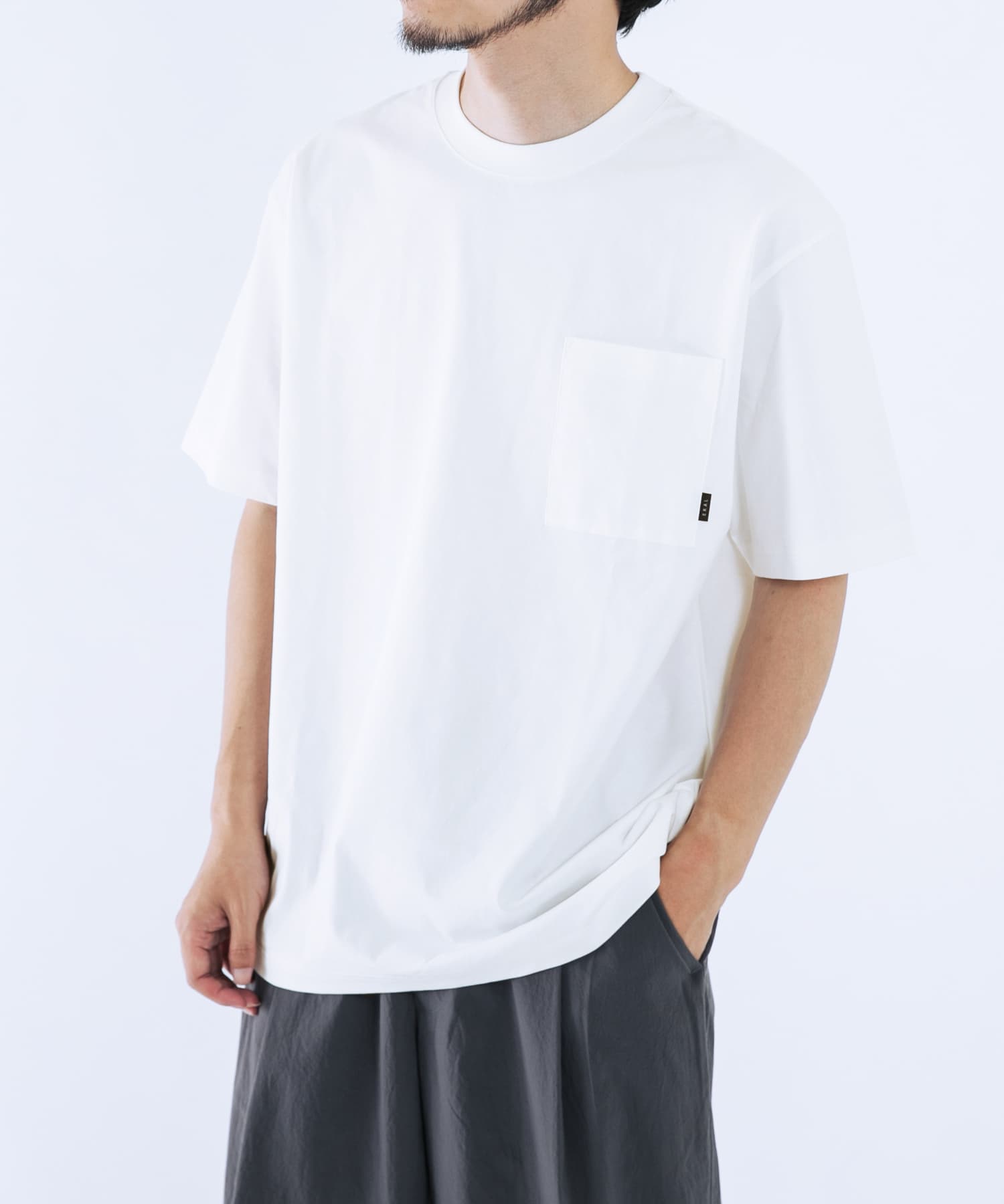 『イージーケア』ベーシックポケットTシャツ