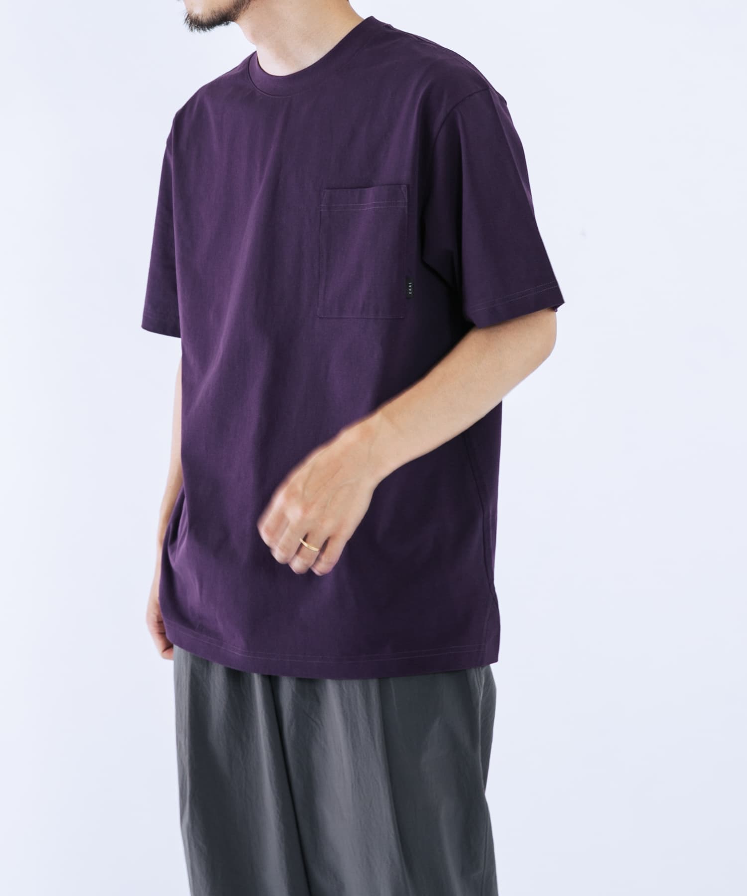 『イージーケア』ベーシックポケットTシャツ