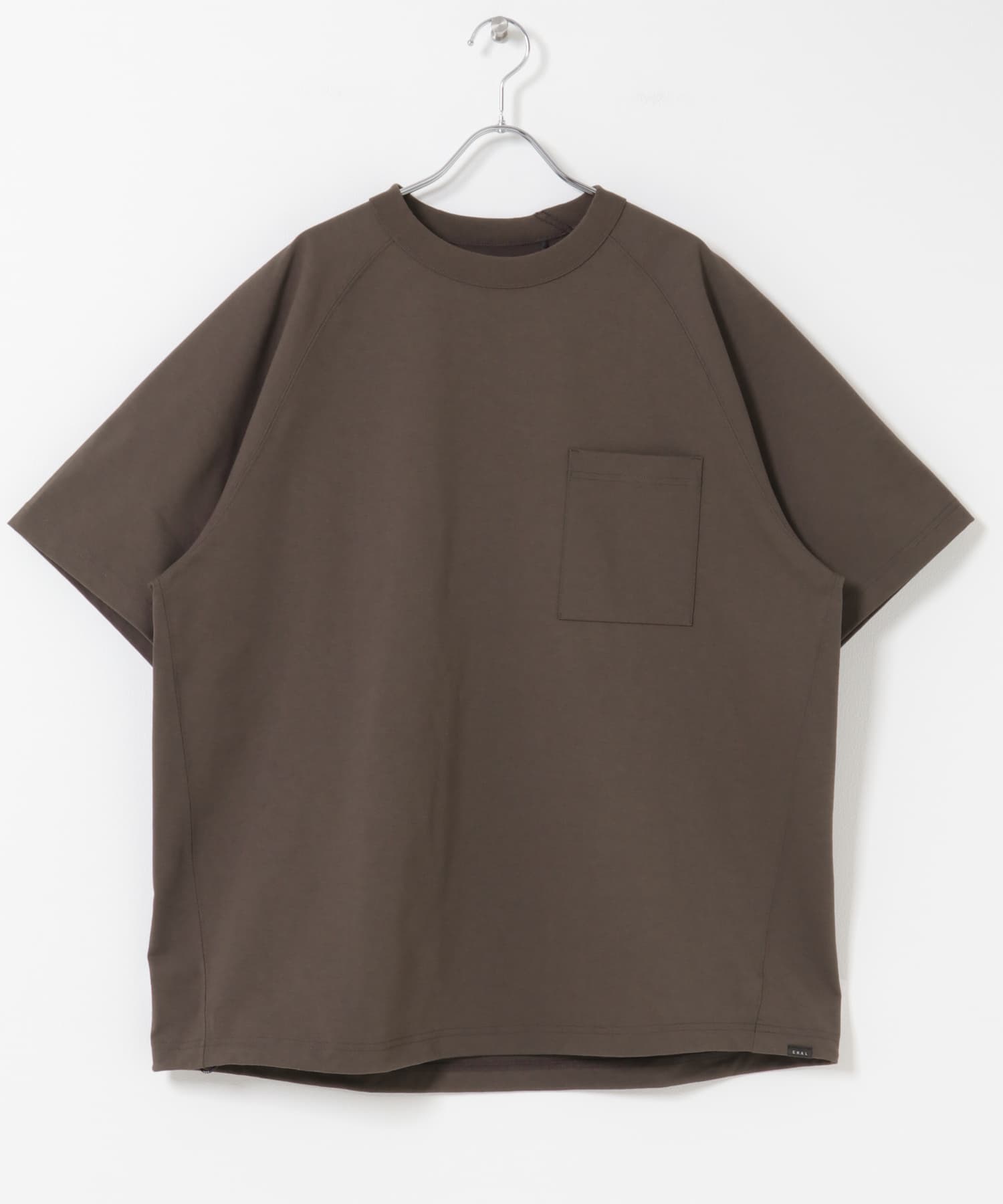 『吸水速乾/防シワ/UVカット』DRY OUT BALLOON FIT T-SHIRTS ブラウン M