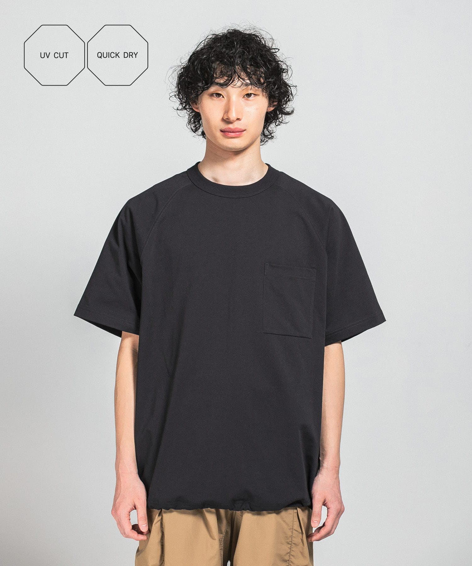『吸水速乾/UVカット』DRY OUT BALLOON FIT T-SHIRTS