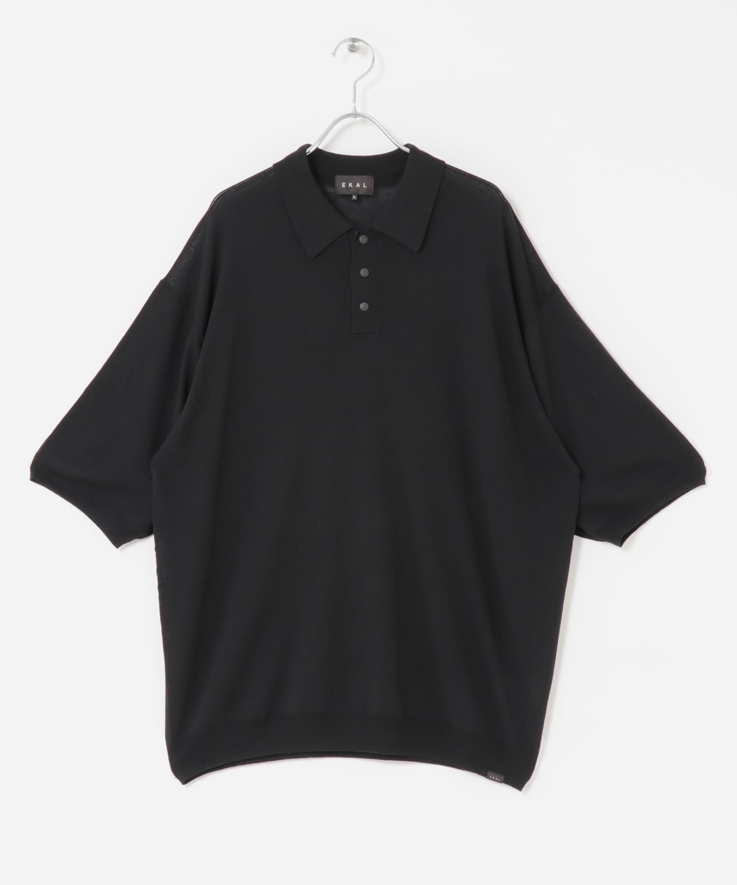 ニットポロプルオーバー