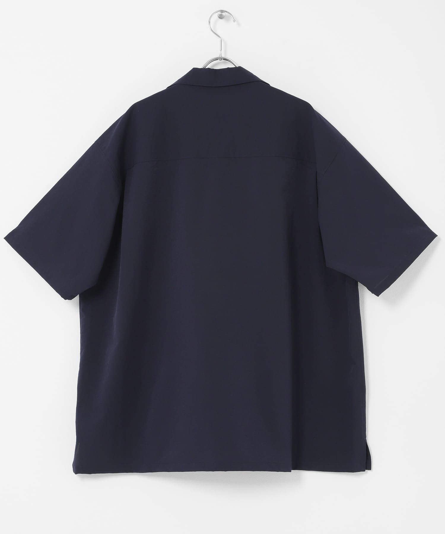『吸水速乾/通気性/軽量』DOT AIR SHORT-SLEEVE SHIRTS ネイビー M