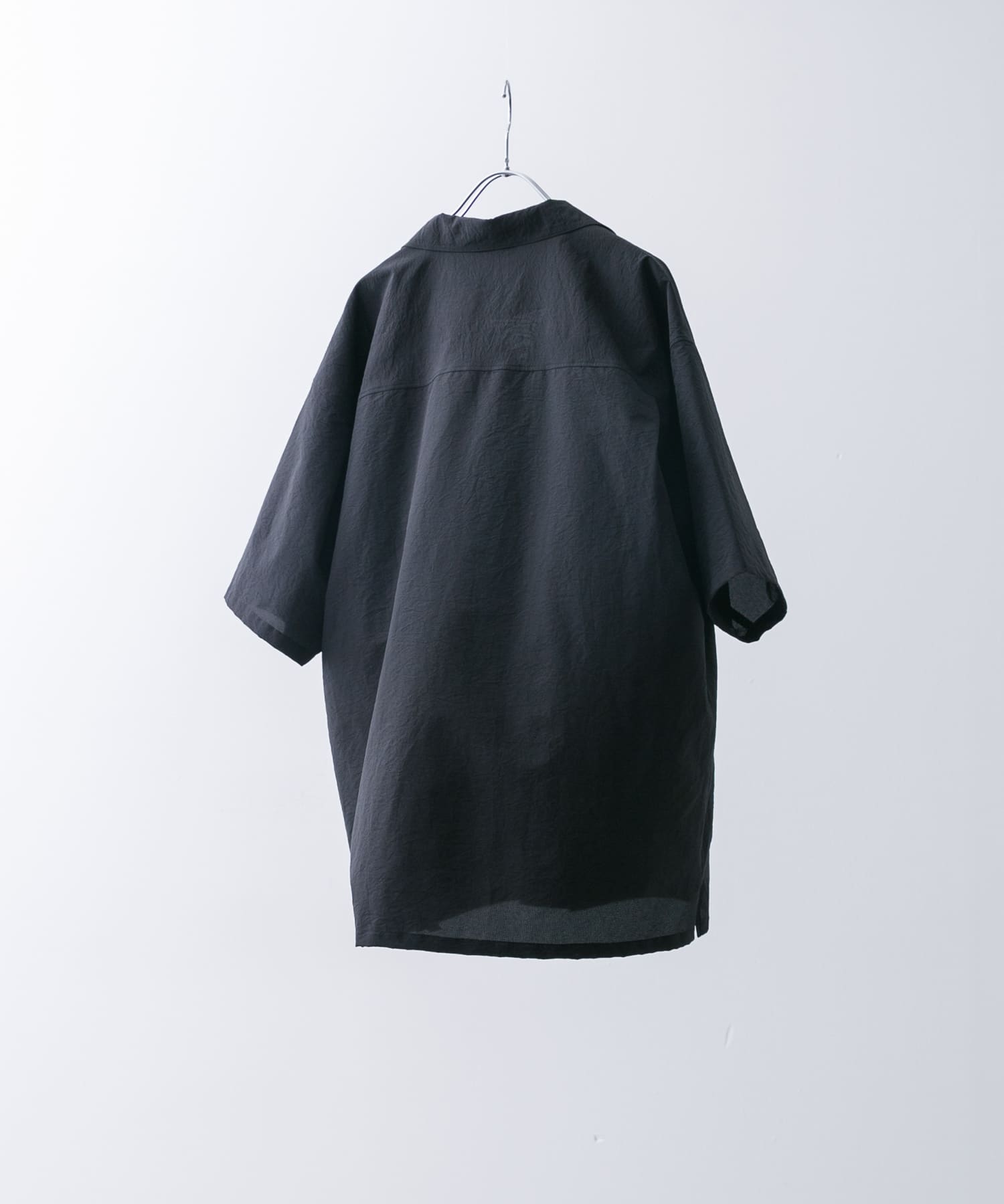 『吸水速乾/通気性/軽量』DOT AIR SHORT-SLEEVE SHIRTS ブラック M