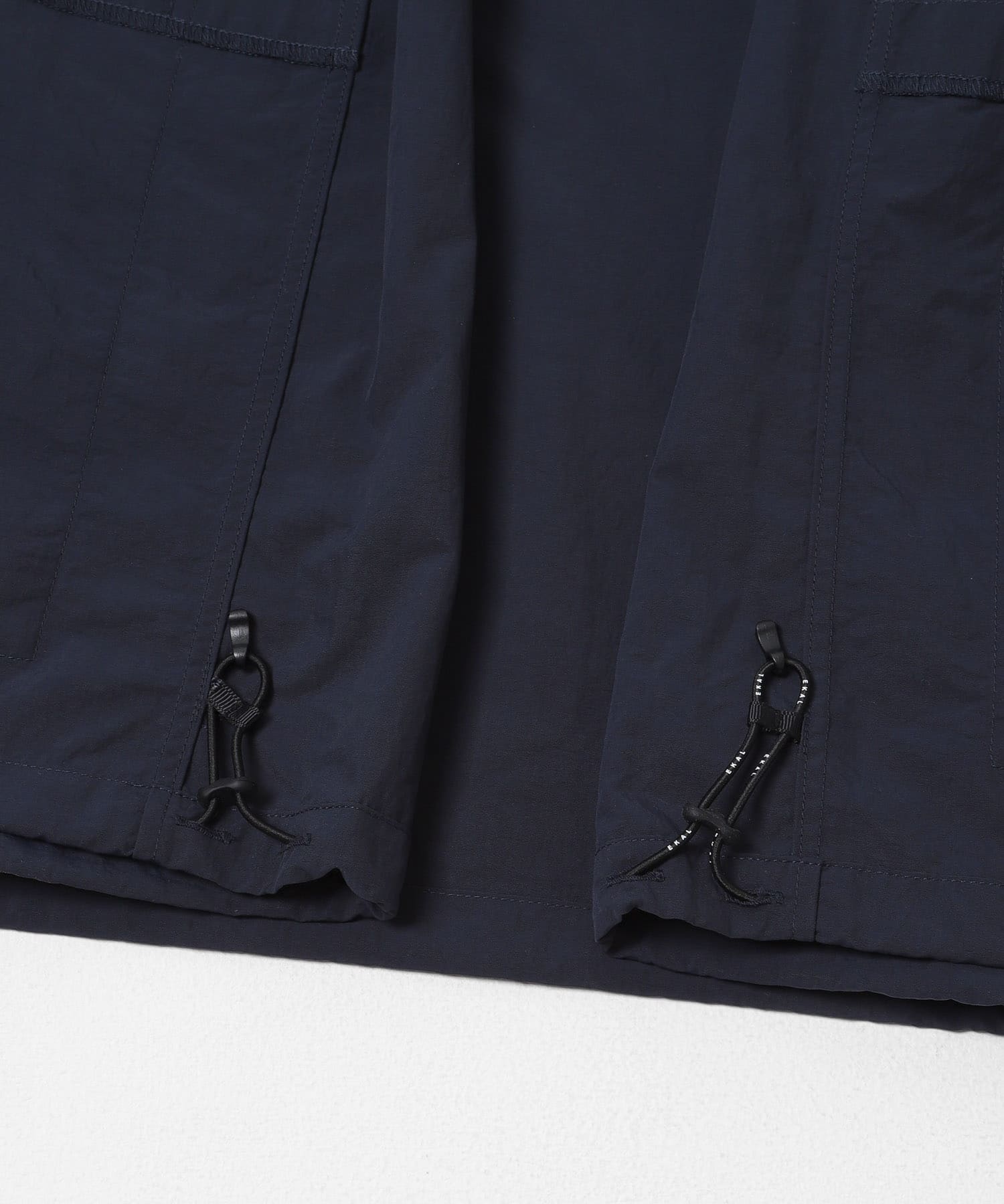 『UR TECH』ナイロンタッサーショートスリーブシャツ ネイビー M