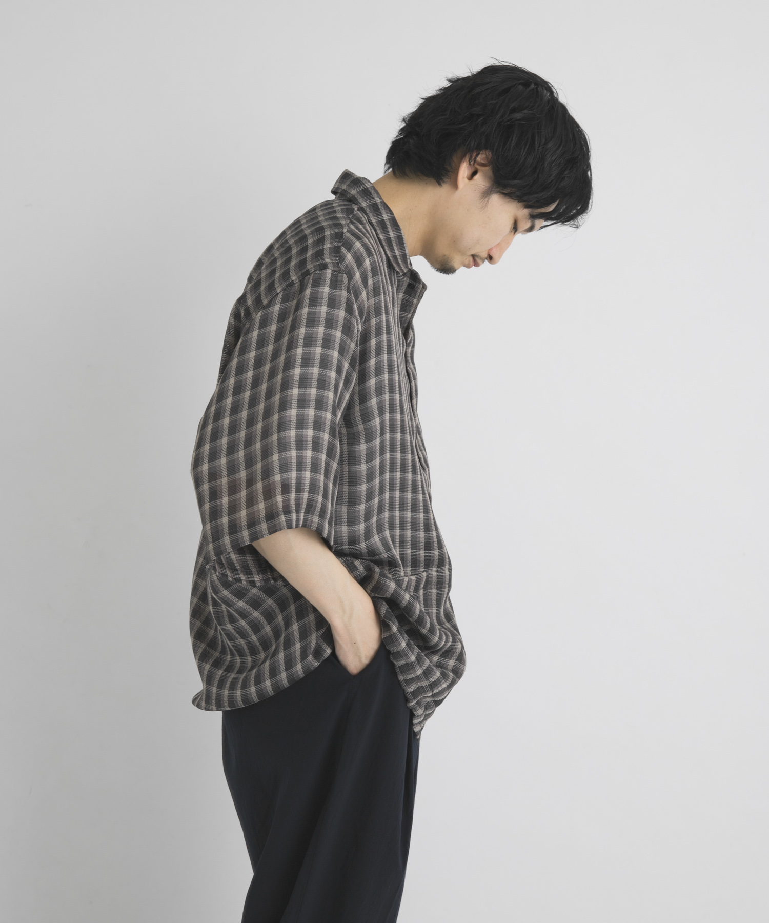 ベージュチェック