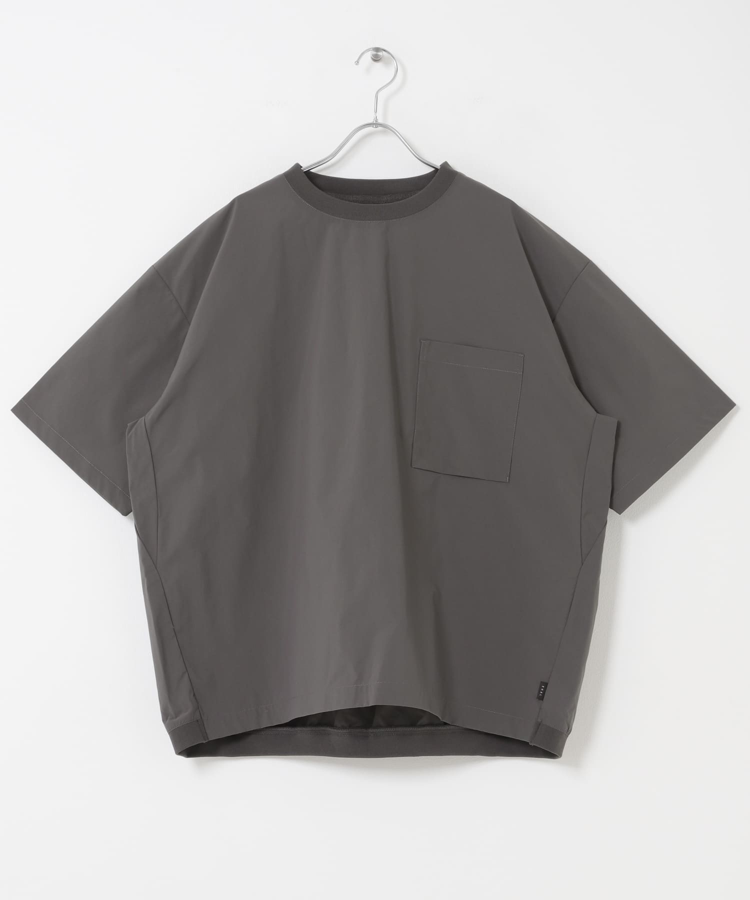 『接触冷感/速乾』SOLOTEX ショートスリーブTシャツ グラファイト M