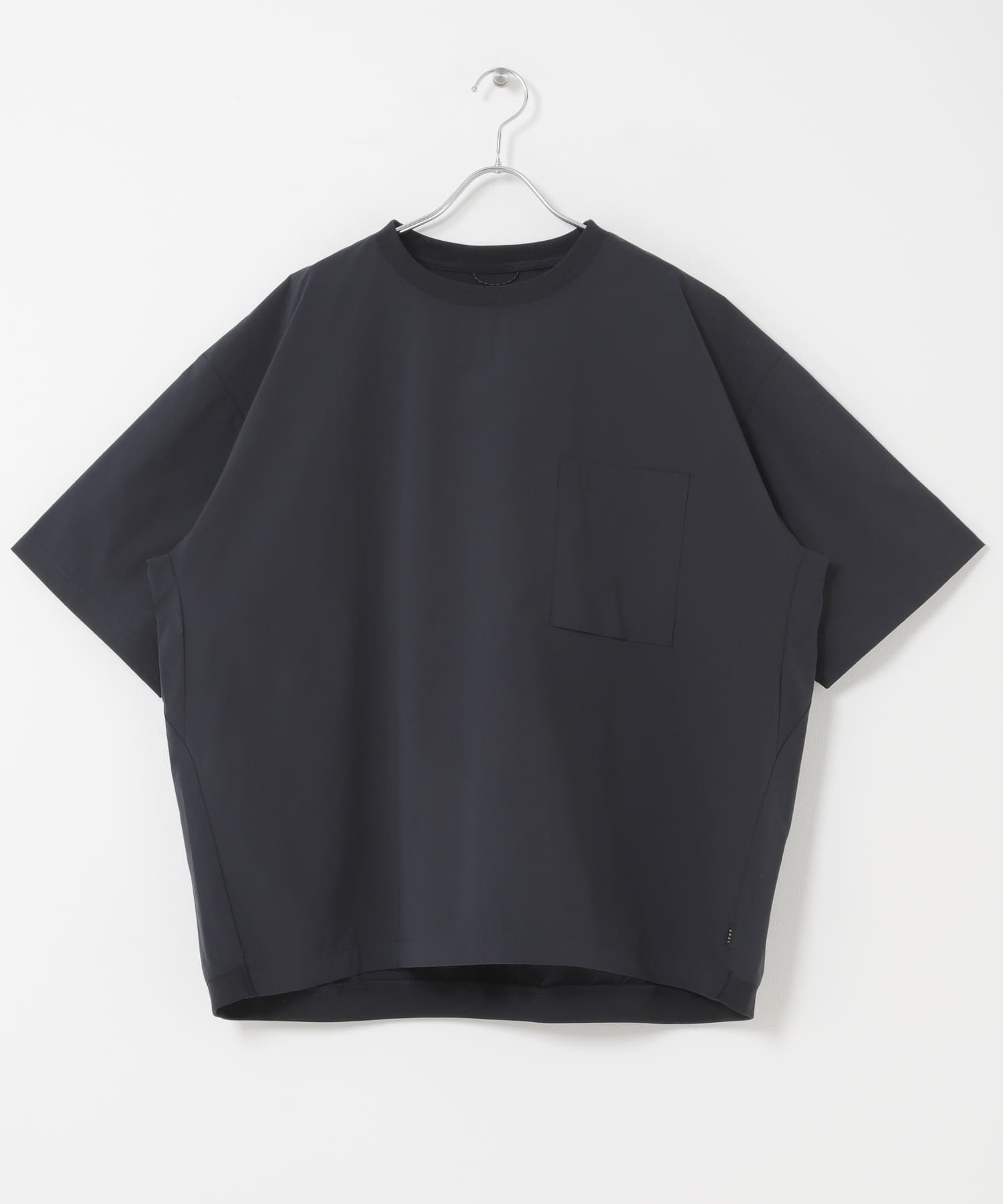 『接触冷感/速乾』SOLOTEX ショートスリーブTシャツ ネイビー M