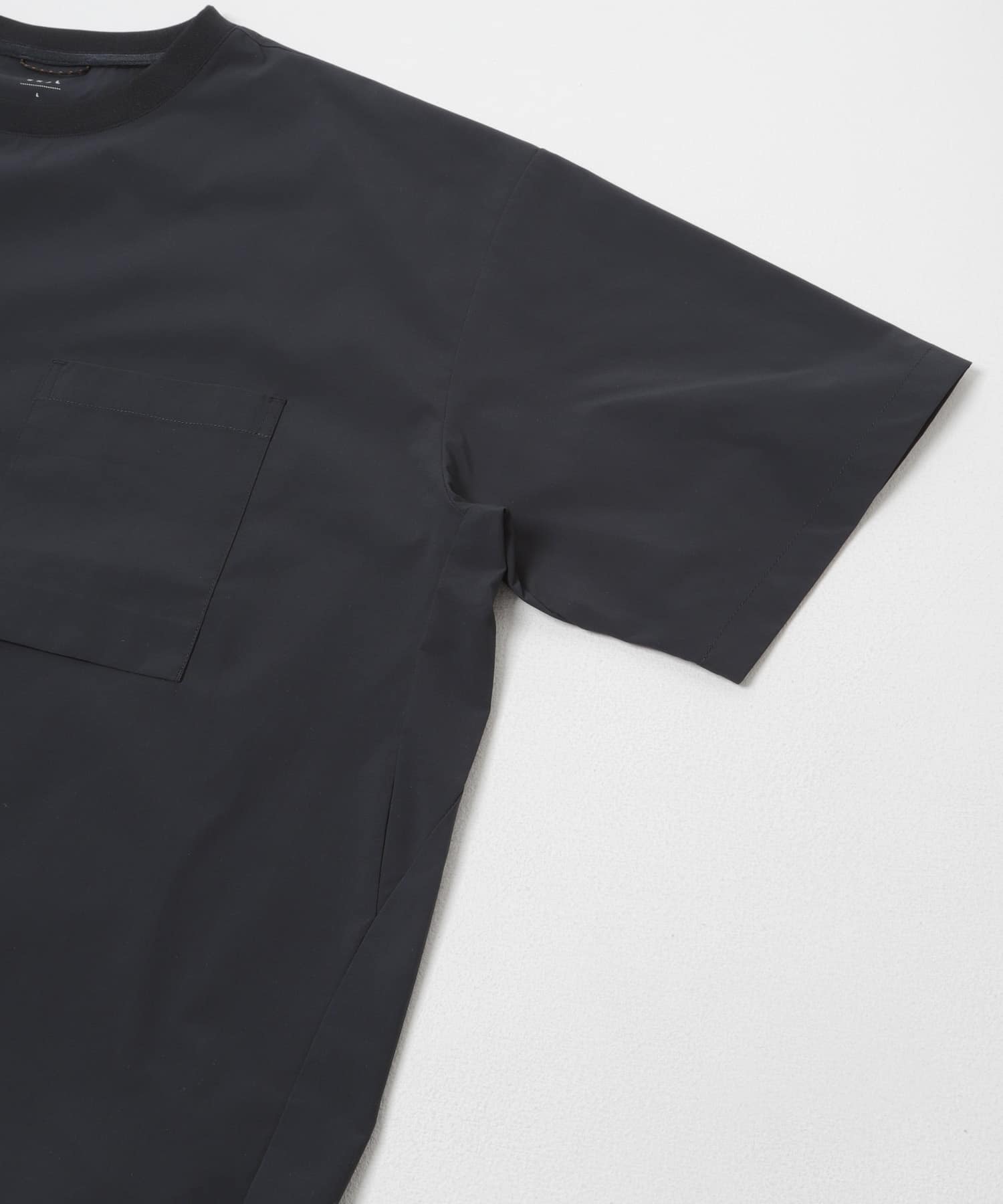 『接触冷感/速乾』SOLOTEX ショートスリーブTシャツ ネイビー M