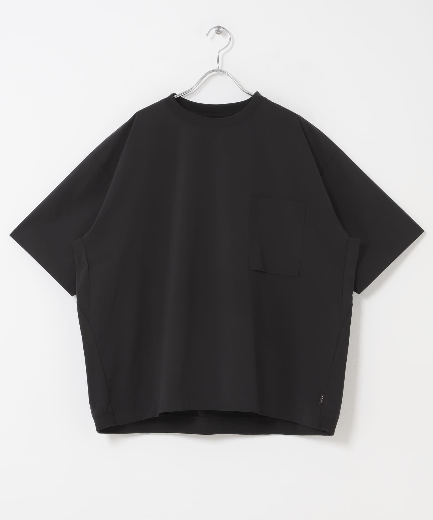 『接触冷感/速乾』SOLOTEX ショートスリーブTシャツ ブラック M