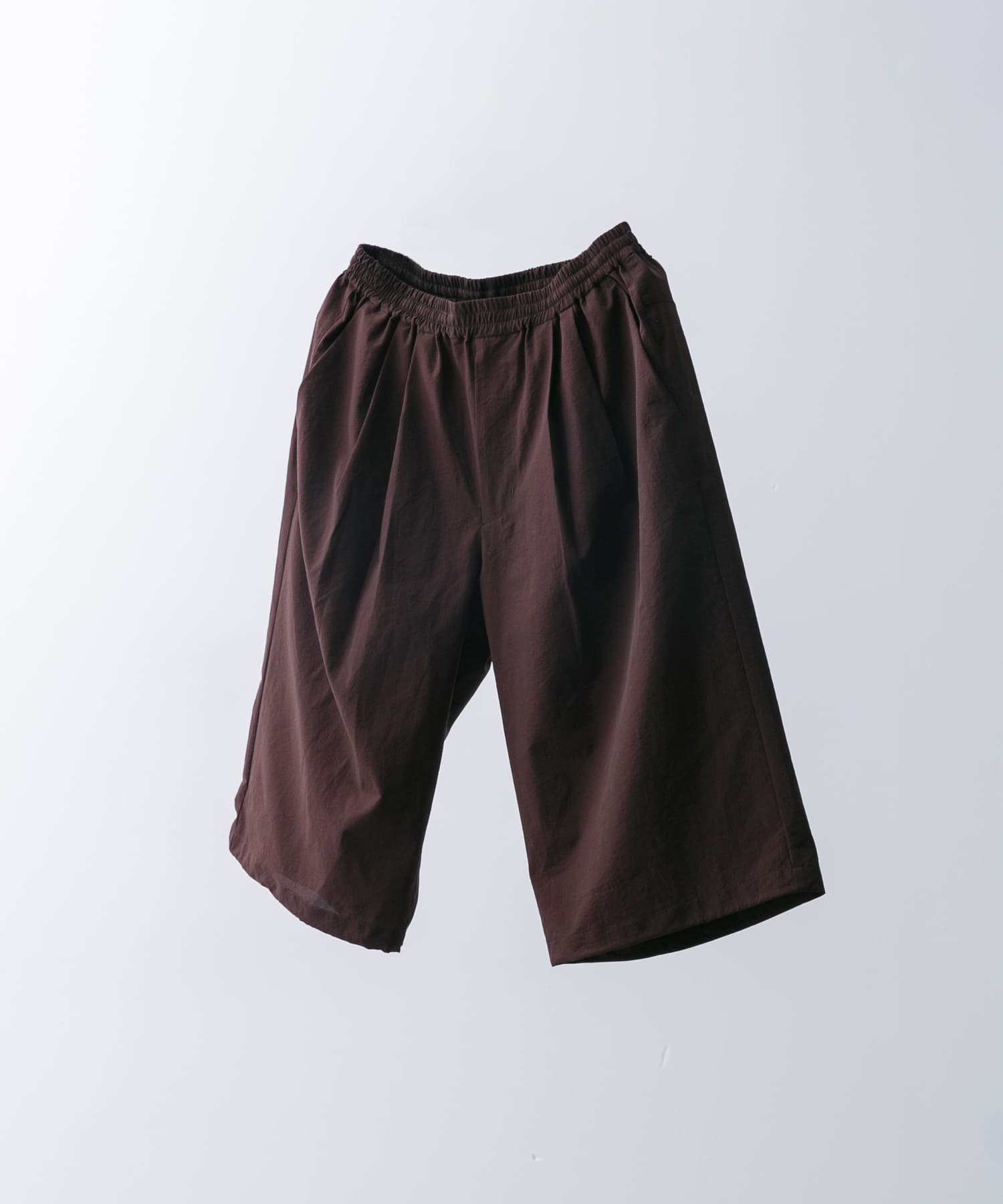 DOT AIR BAGGY SHORTS ブラウン M
