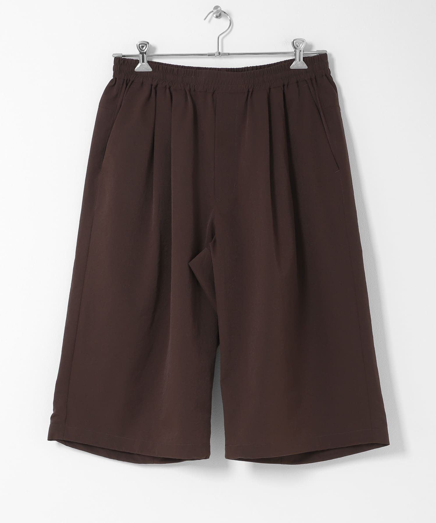 DOT AIR BAGGY SHORTS ブラウン M