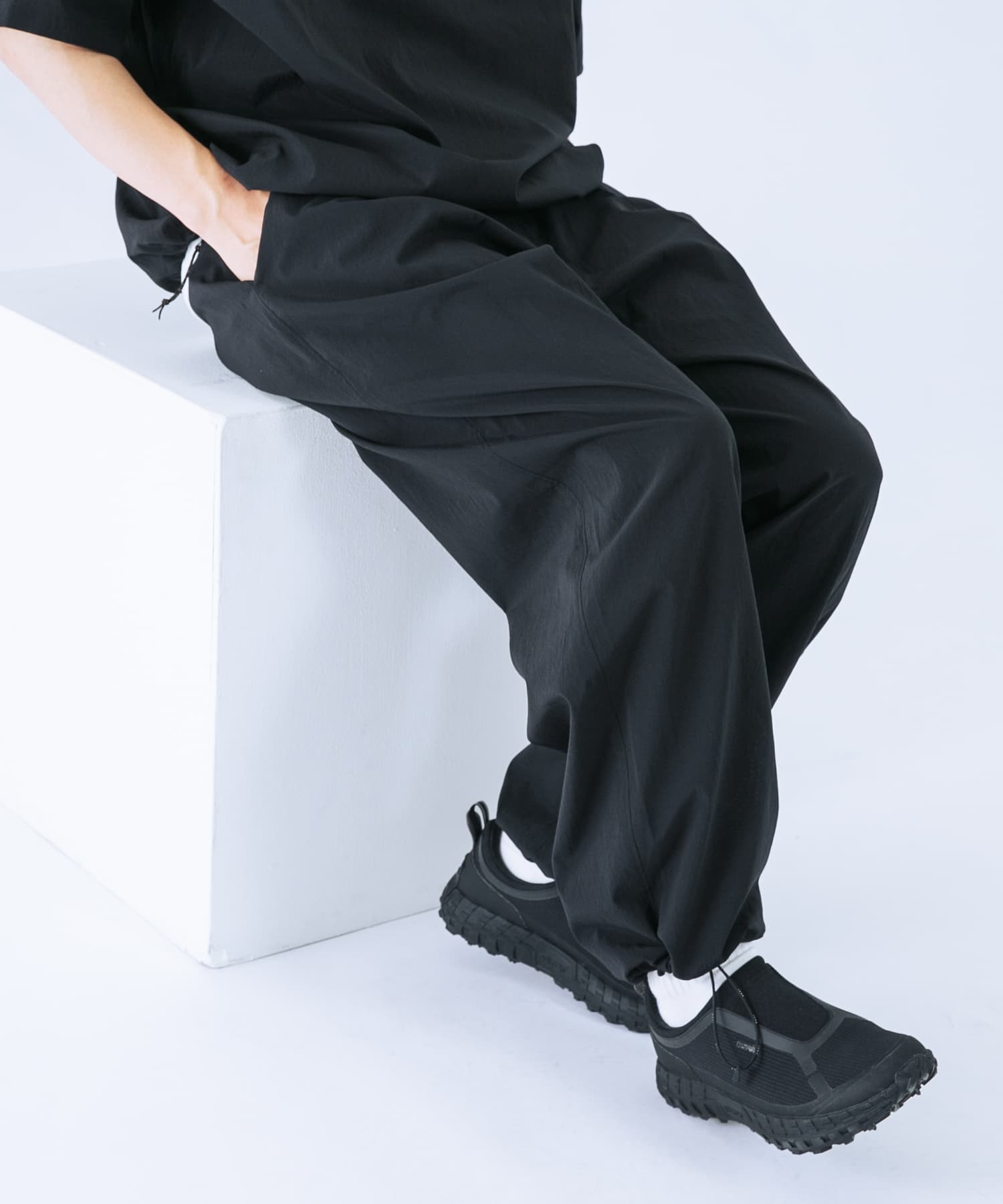 『吸水速乾/通気性/軽量』DOT AIR TROUSERS ブラック M