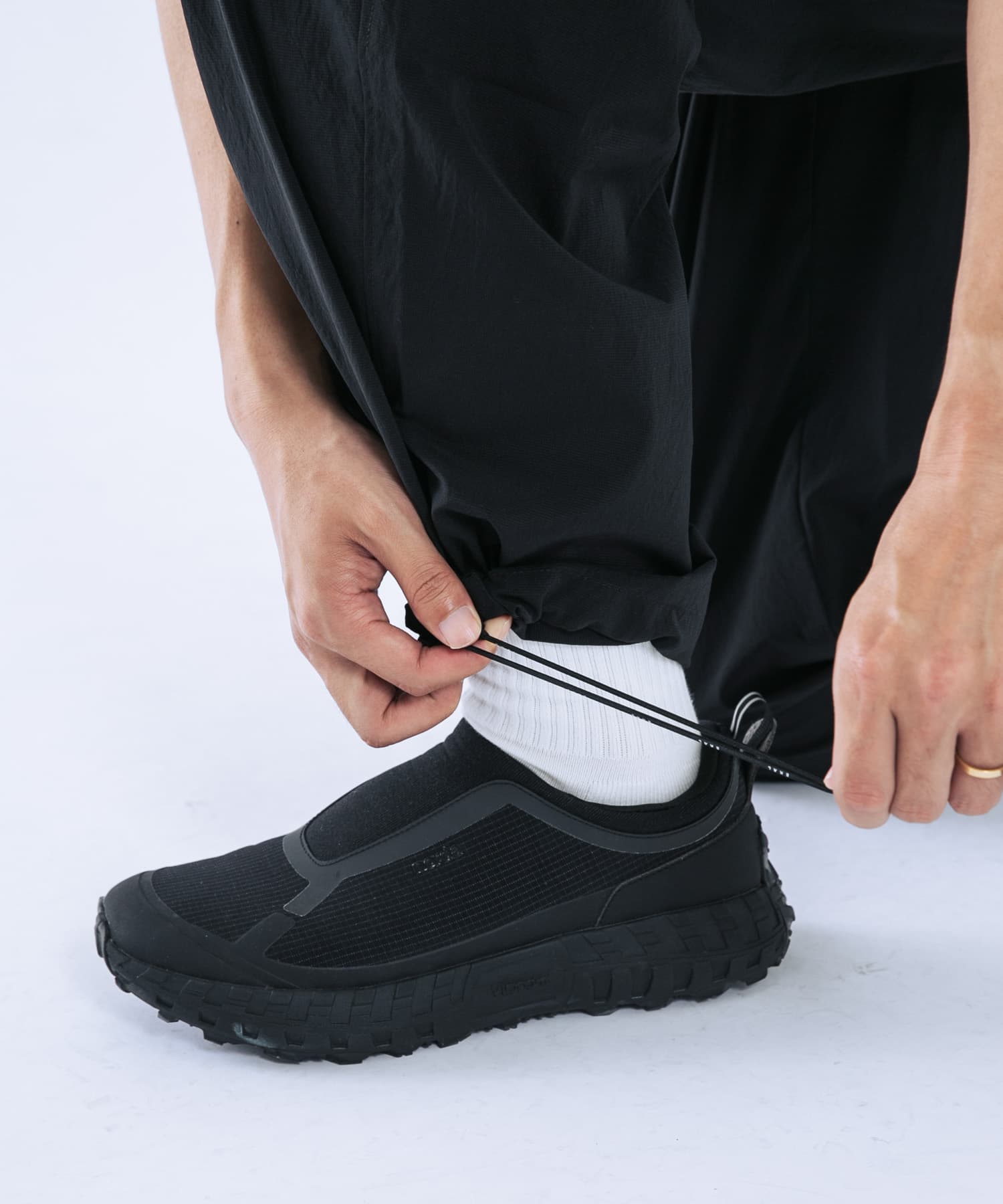 『吸水速乾/通気性/軽量』DOT AIR TROUSERS ブラック M