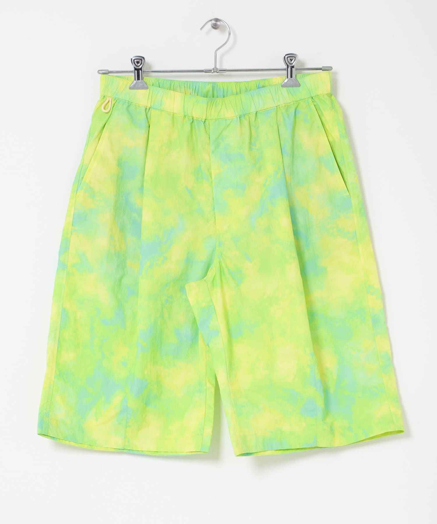 『UR TECH』ナイロンタッサーショーツ レイクサンリーフ M