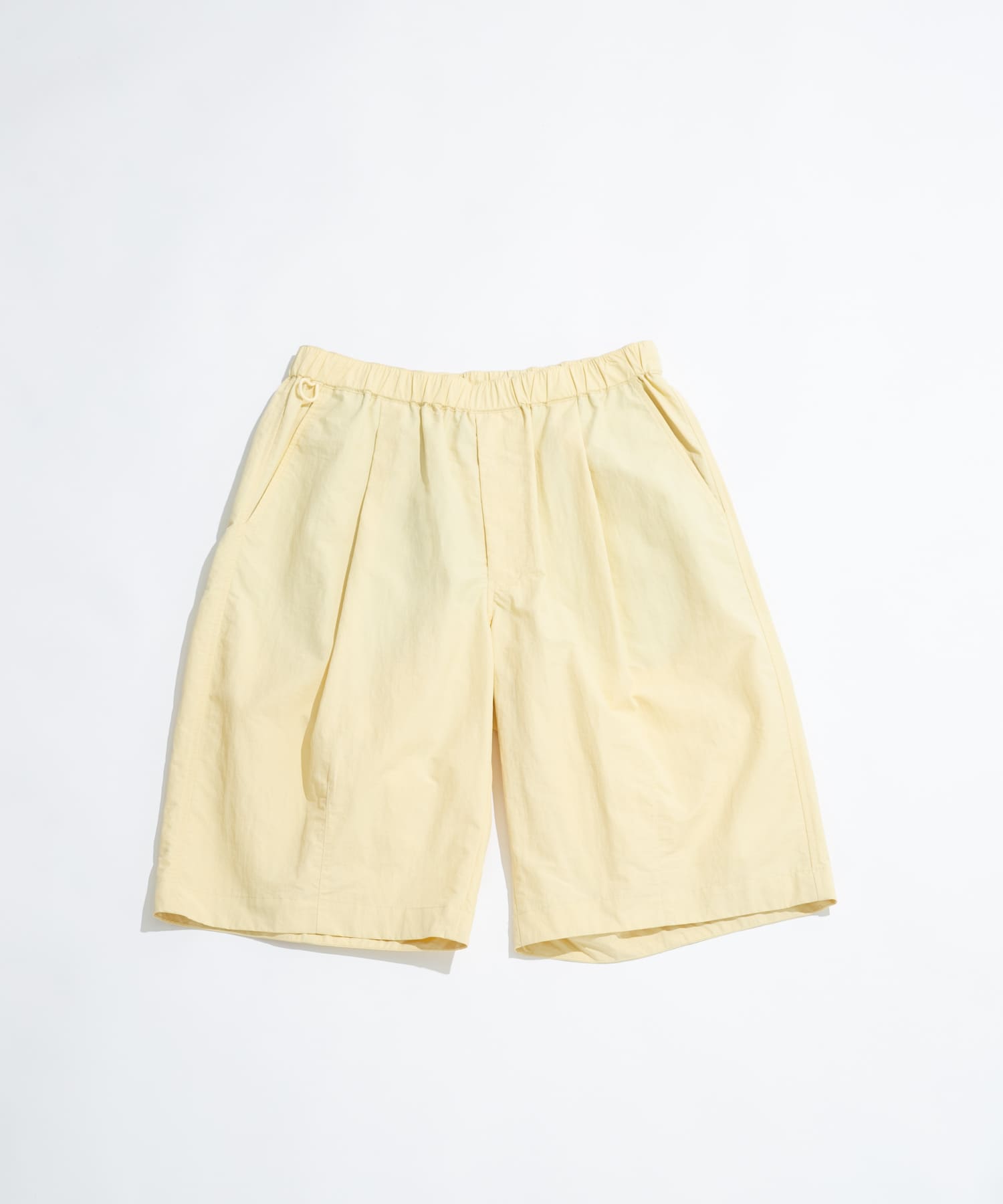 『UR TECH』ナイロンタッサーショーツ イエロー M