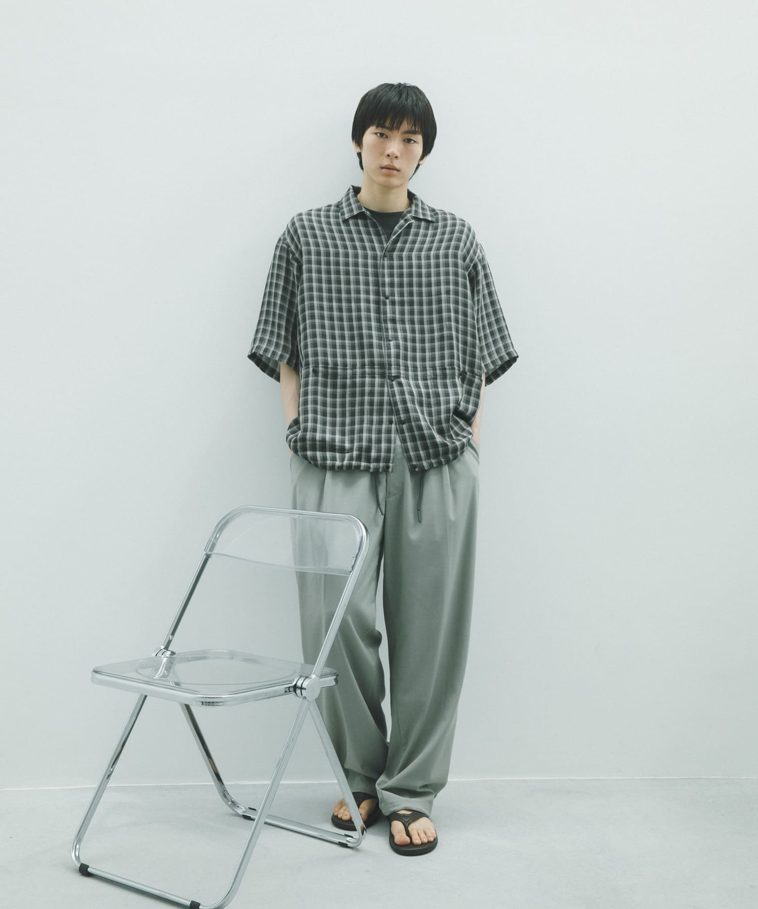 身長：182cm サイズ：L
