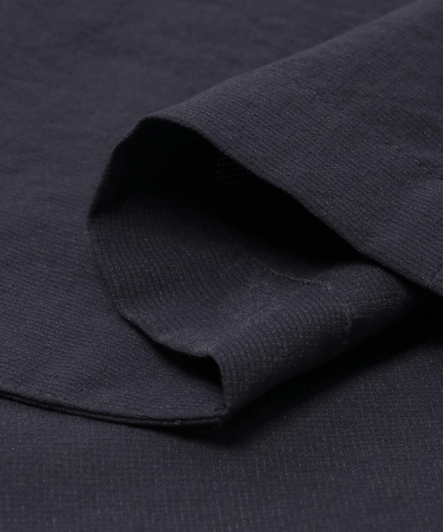 DOT AIR NO COLLOR CARDIGAN ネイビー M