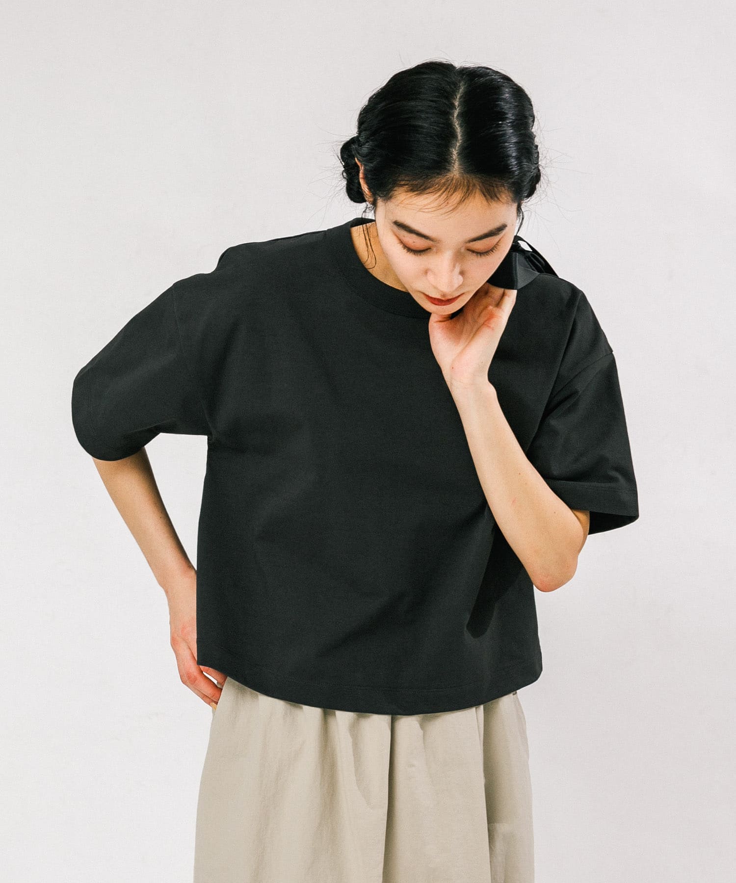 身長：168cm サイズ：one