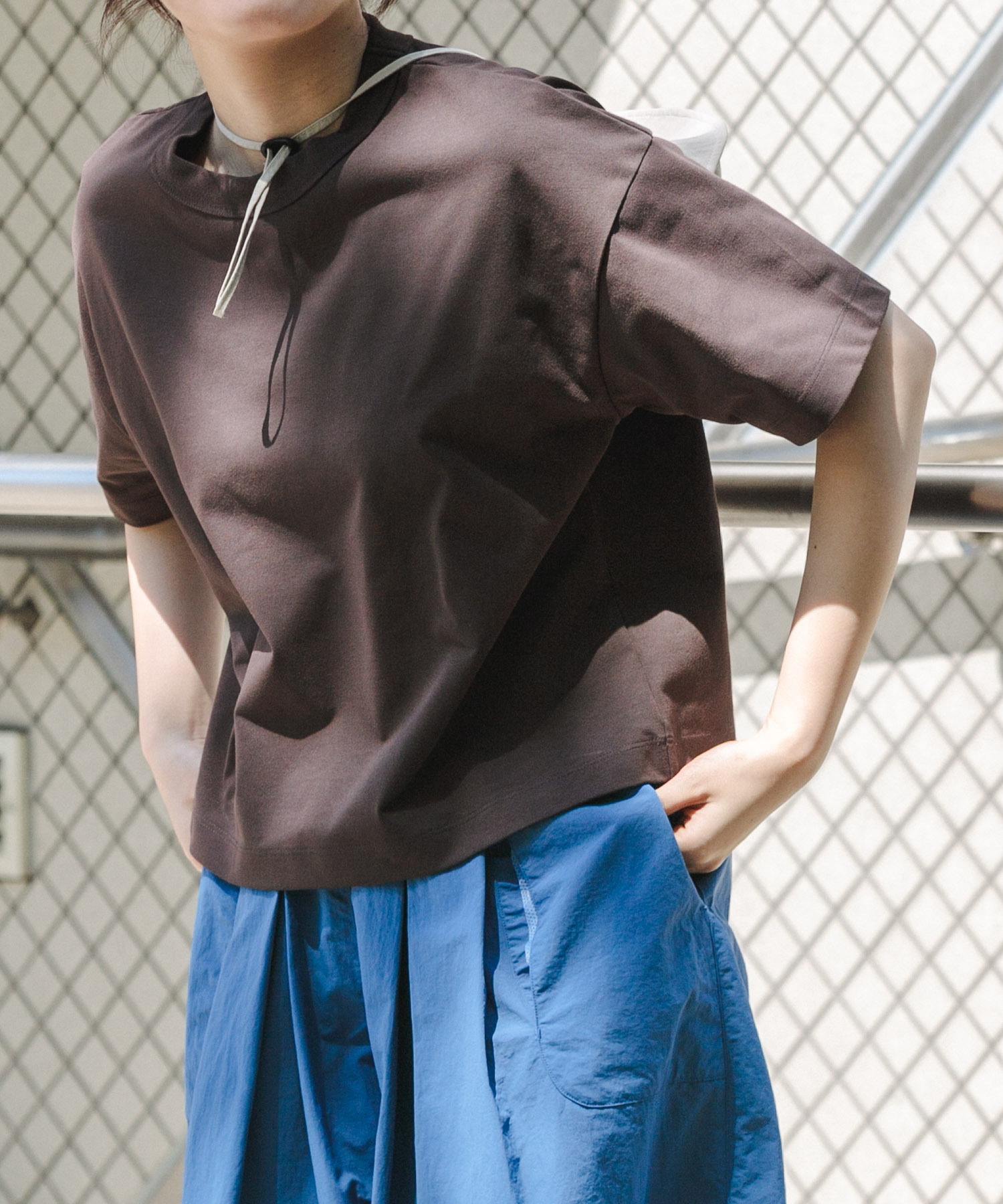 身長：169cm サイズ：one