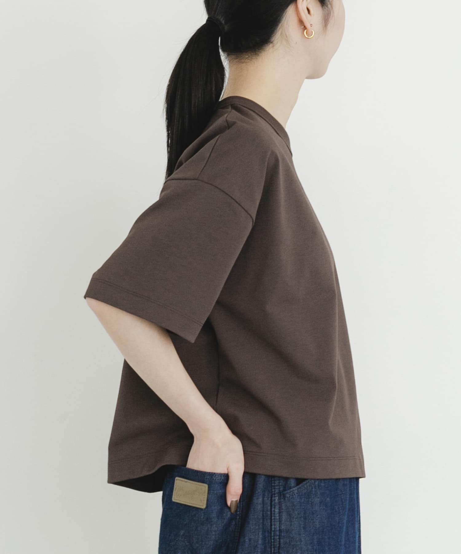 身長：161cm サイズ：one