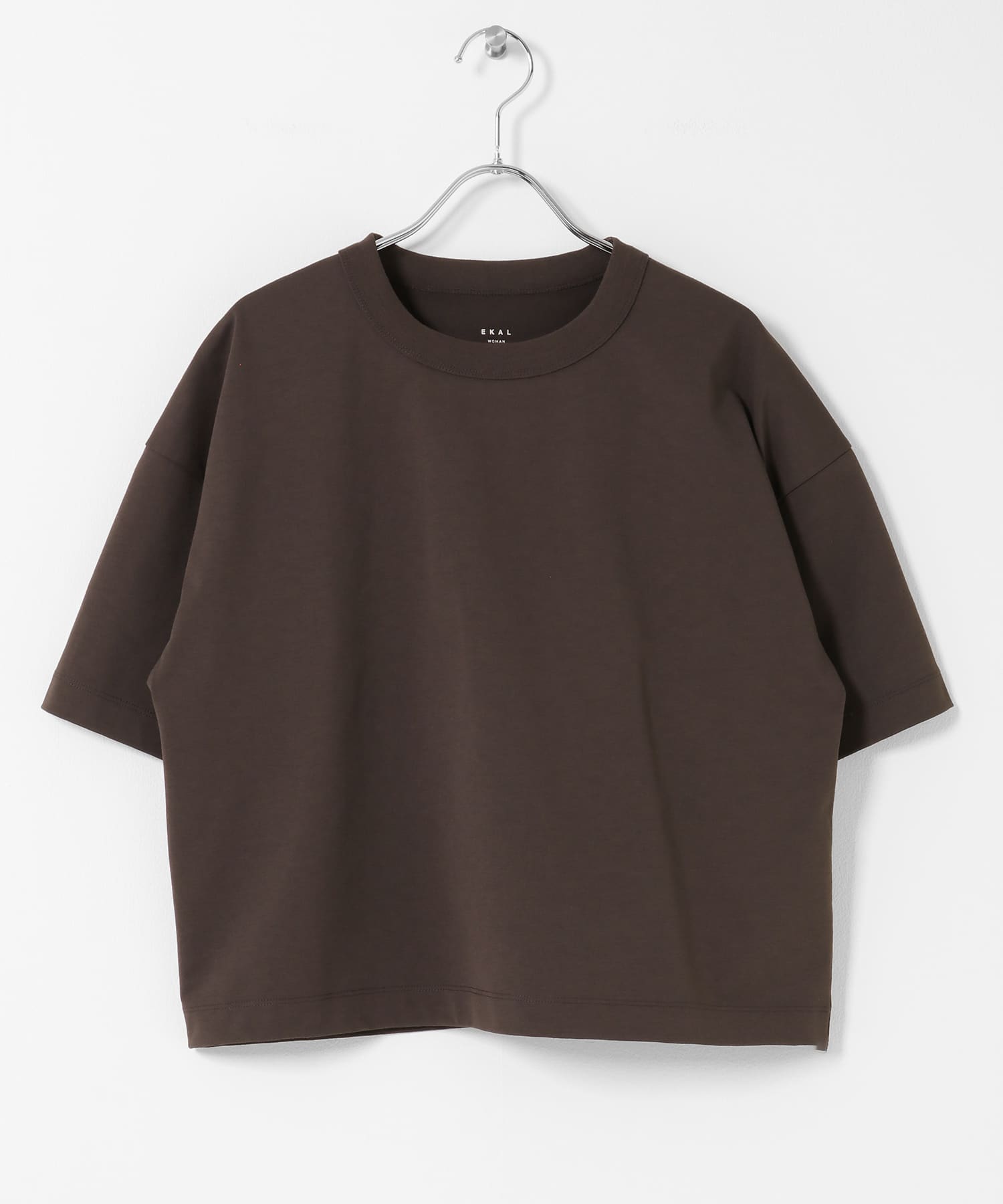 DRY OUT SHORT LENGTH T-SHIRTS ブラウン One