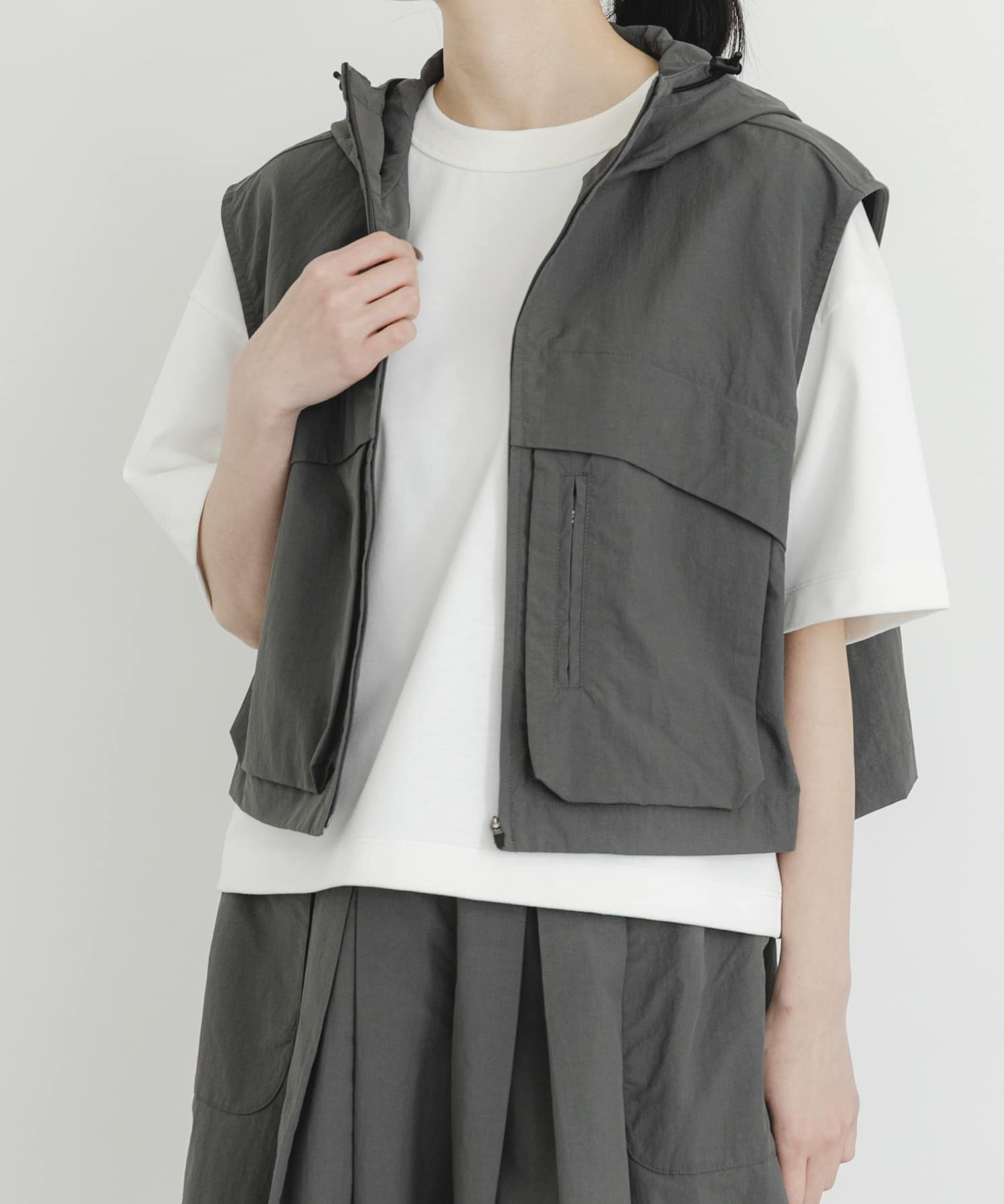 身長：161cm サイズ：one