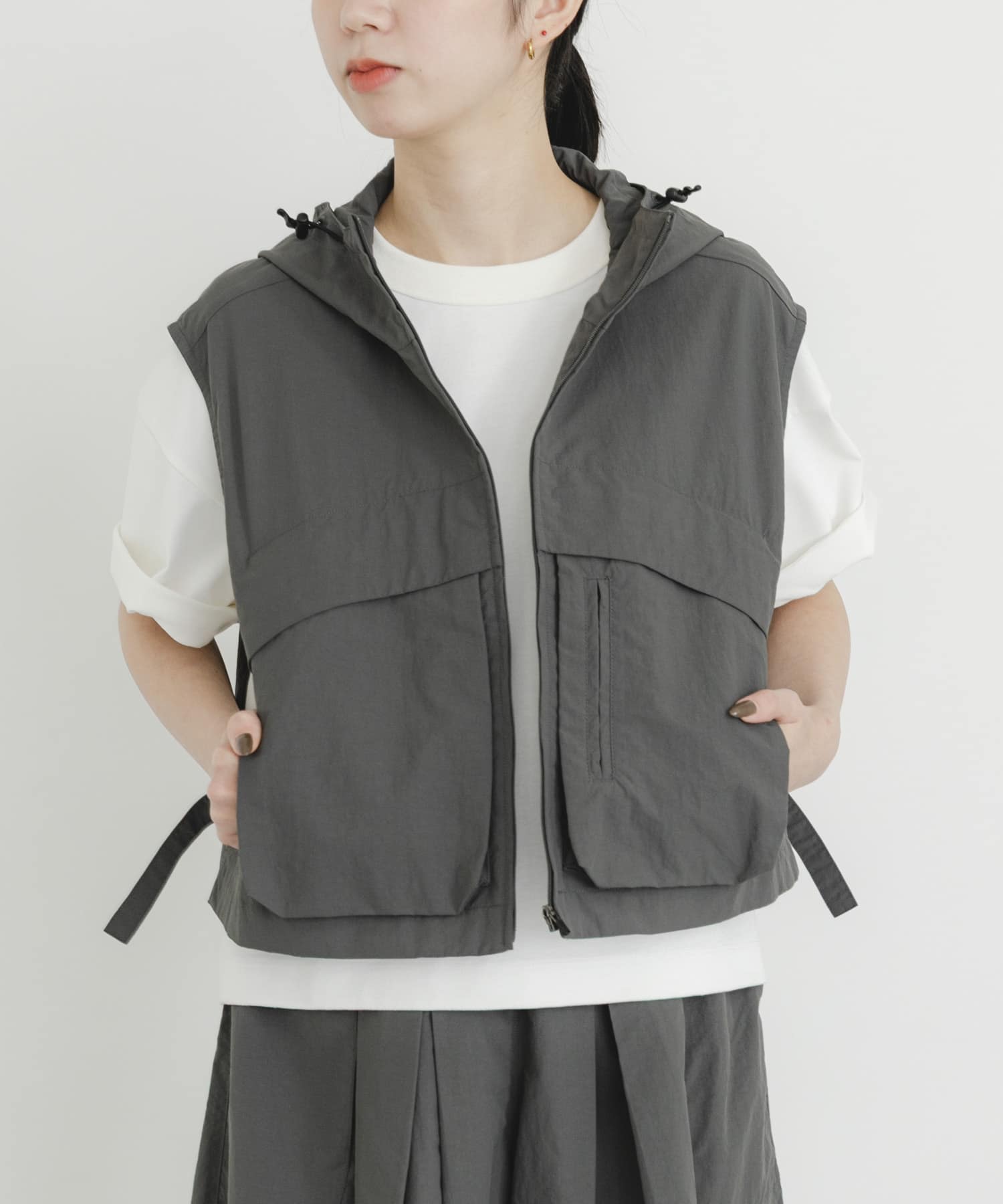 身長：161cm サイズ：one