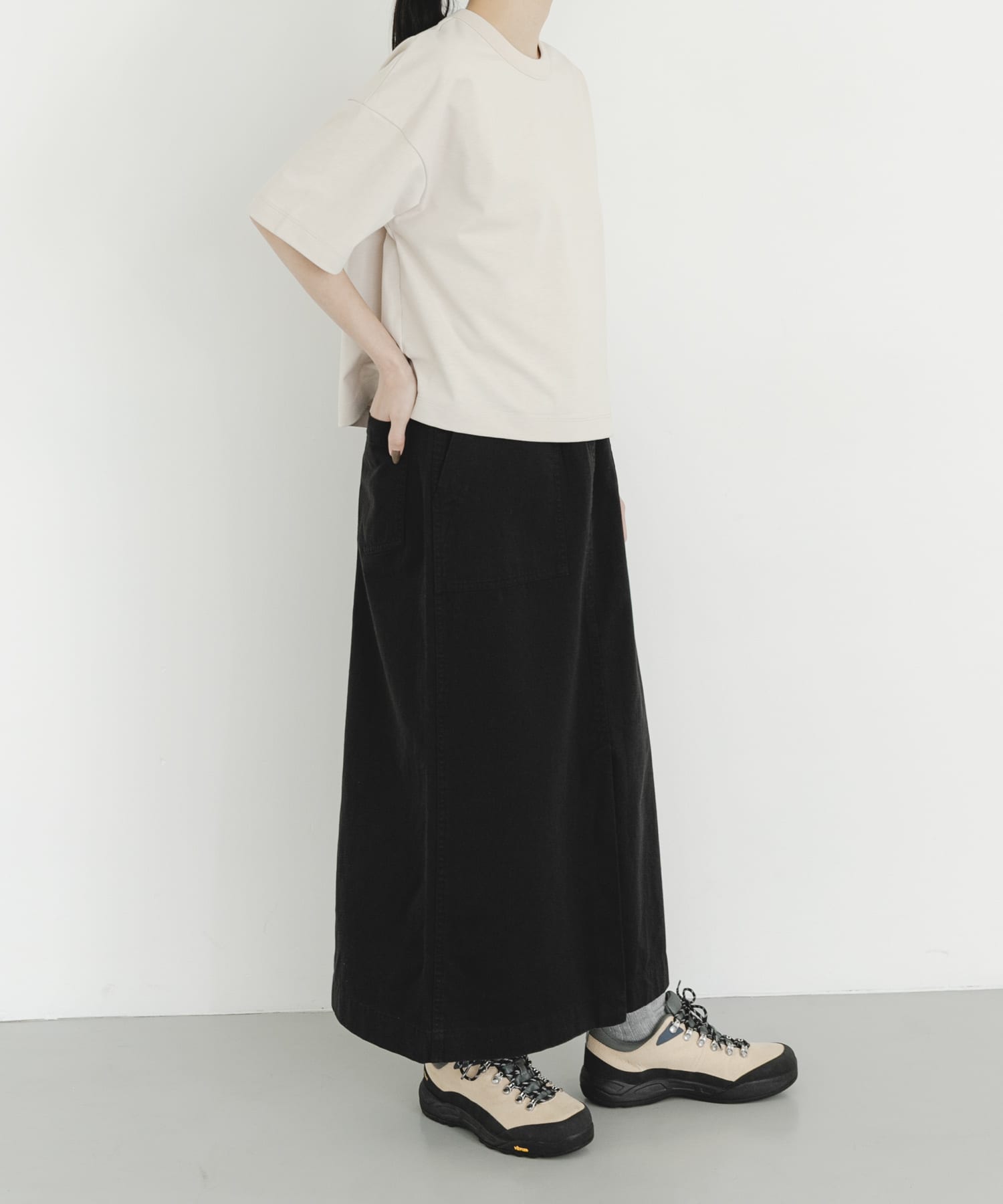 身長：161cm サイズ：one