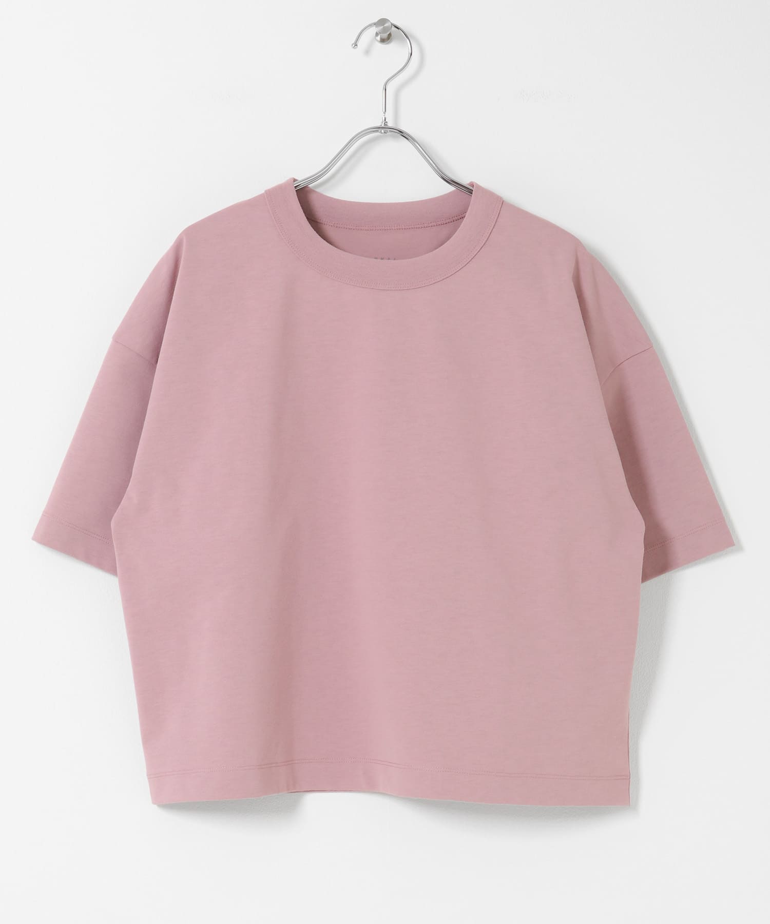 DRY OUT SHORT LENGTH T-SHIRTS ピンク One