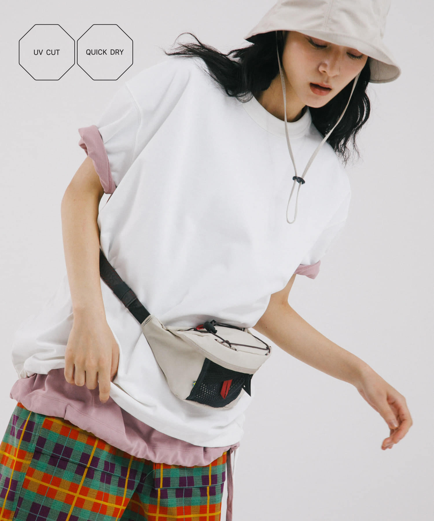 『UVカット/吸水速乾』DRY OUT LOOSE FIT T-SHIRTS